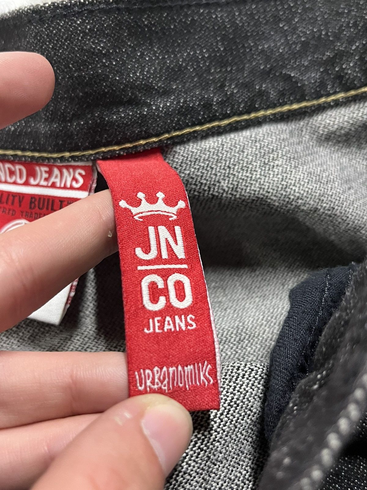 JNCO × Vintage Jnco jeans graffiti’s deep pocket wide leg skater hype rare Size US 38 / EU 54 - 13 Thumbnail