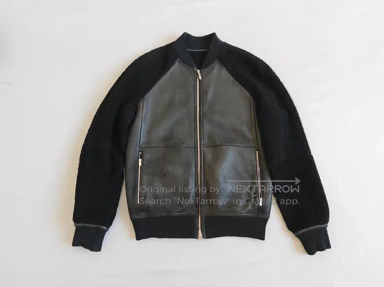 Hermes Hermes Leather and fur integrated jacket double-sided coat Size US S / EU 44-46 / 1 - 3 Thumbnail
