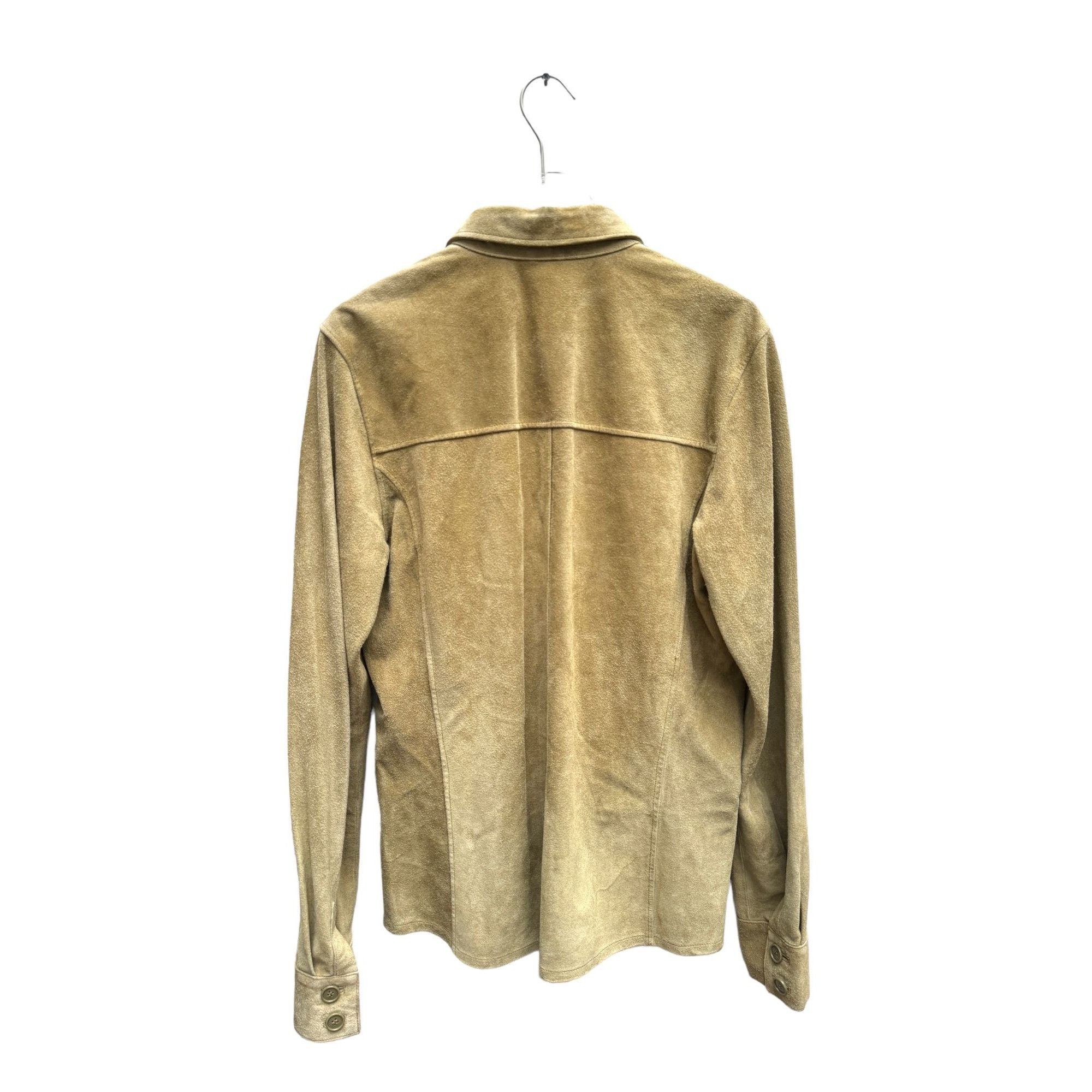 Helmut Lang SS 1997 Beige Suede Jacket Size US M / EU 48-50 / 2 - 3 Thumbnail