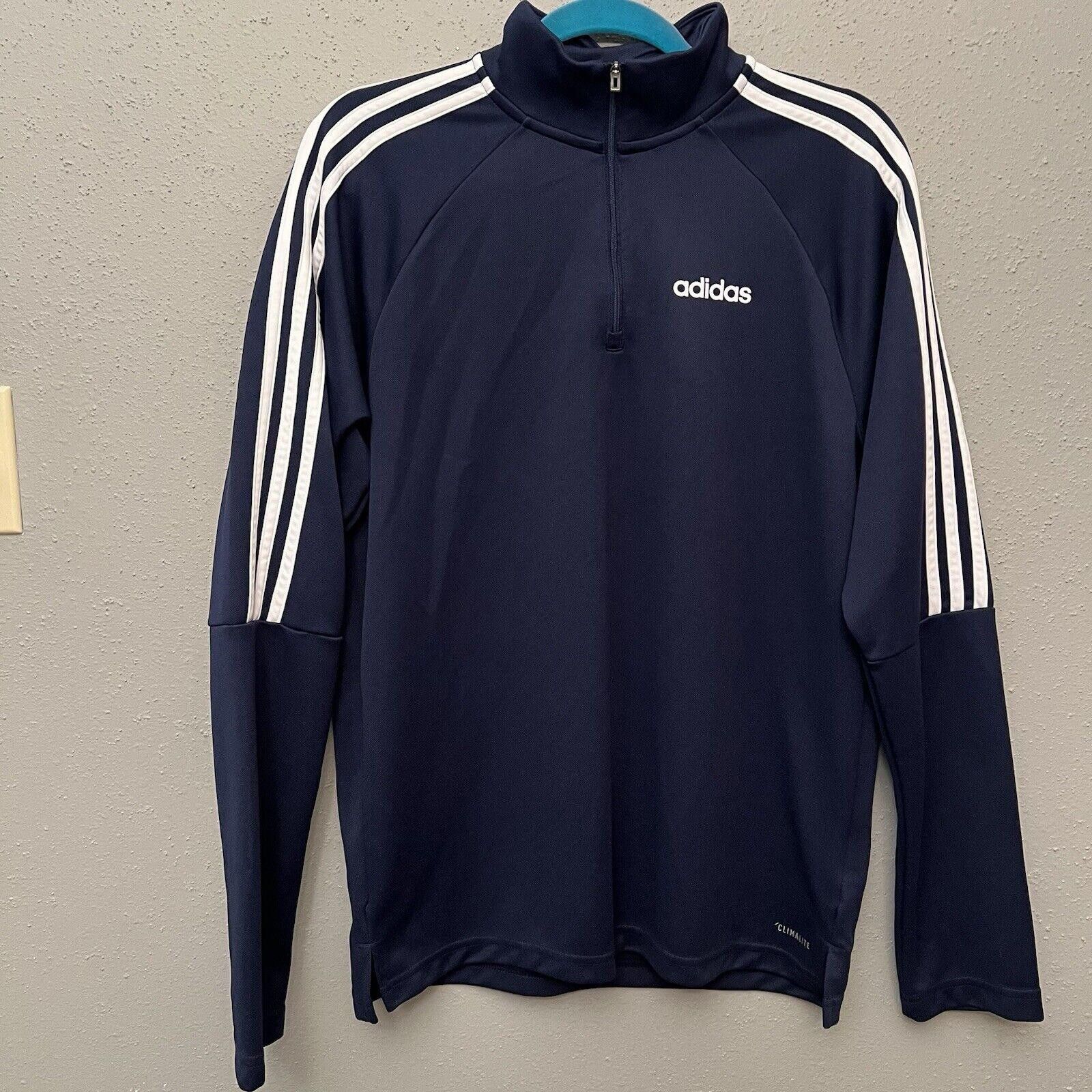 Adidas Adidas Sereno 19 Training Top 1/4 Zip Black Medium Size US M / EU 48-50 / 2 - 2 Thumbnail