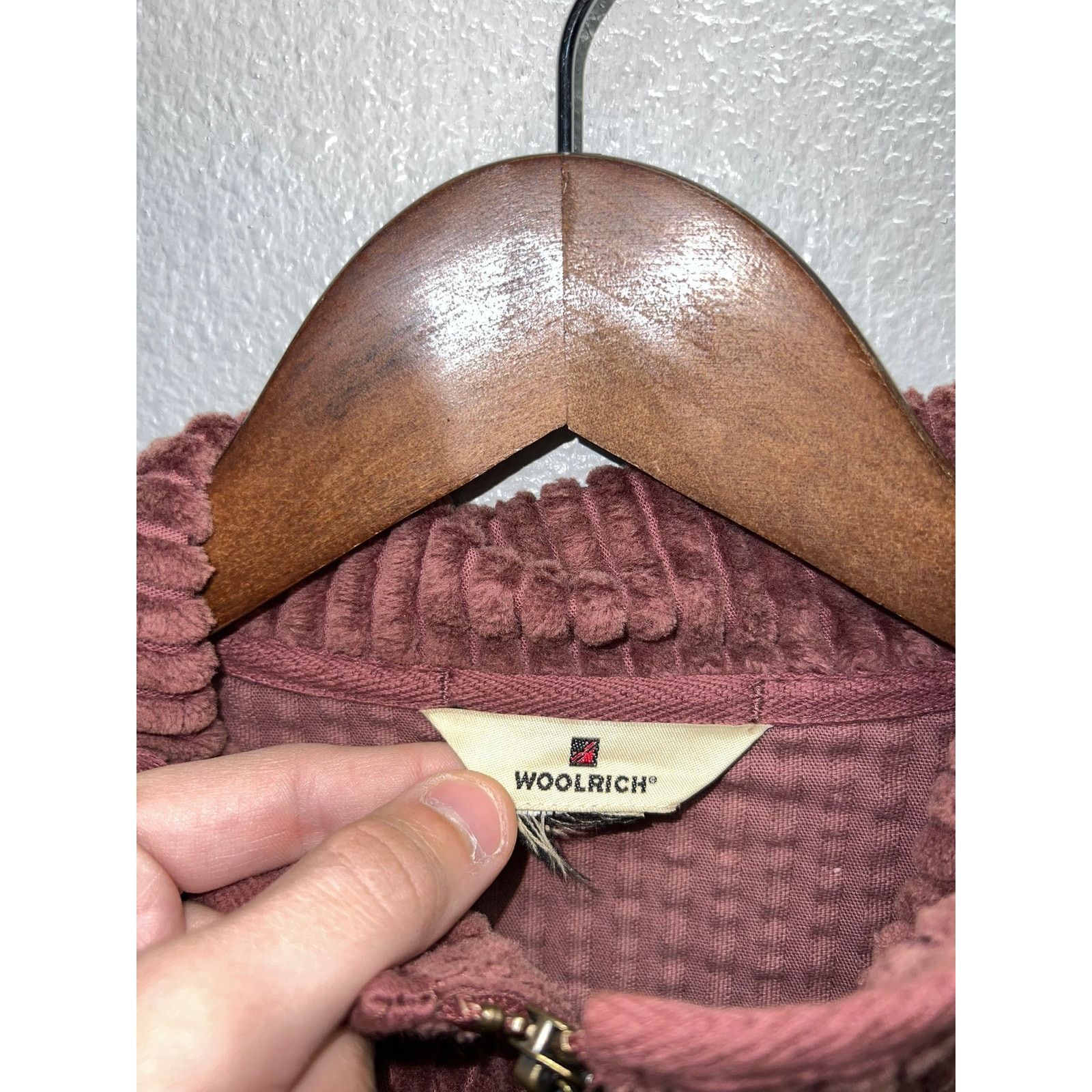 Vintage Womens Woolrich Corduroy Jacket Rusty Brown Full Zip M Size M / US 6-8 / IT 42-44 - 6 Thumbnail