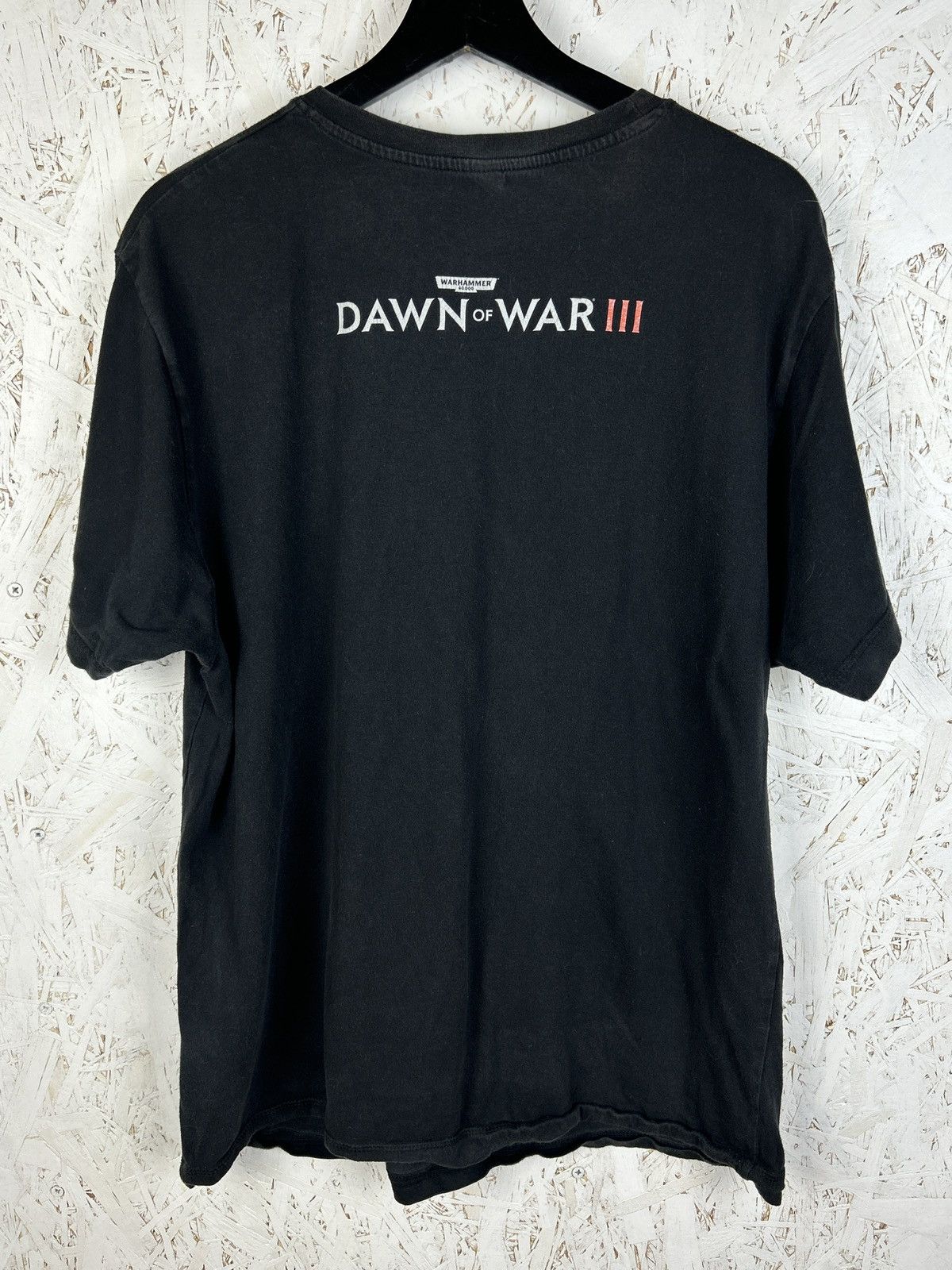 The Game Warhammer 40,000 Dawn Of War 3 Game Promo T-Shirt Black XL Size US XL / EU 56 / 4 - 5 Thumbnail