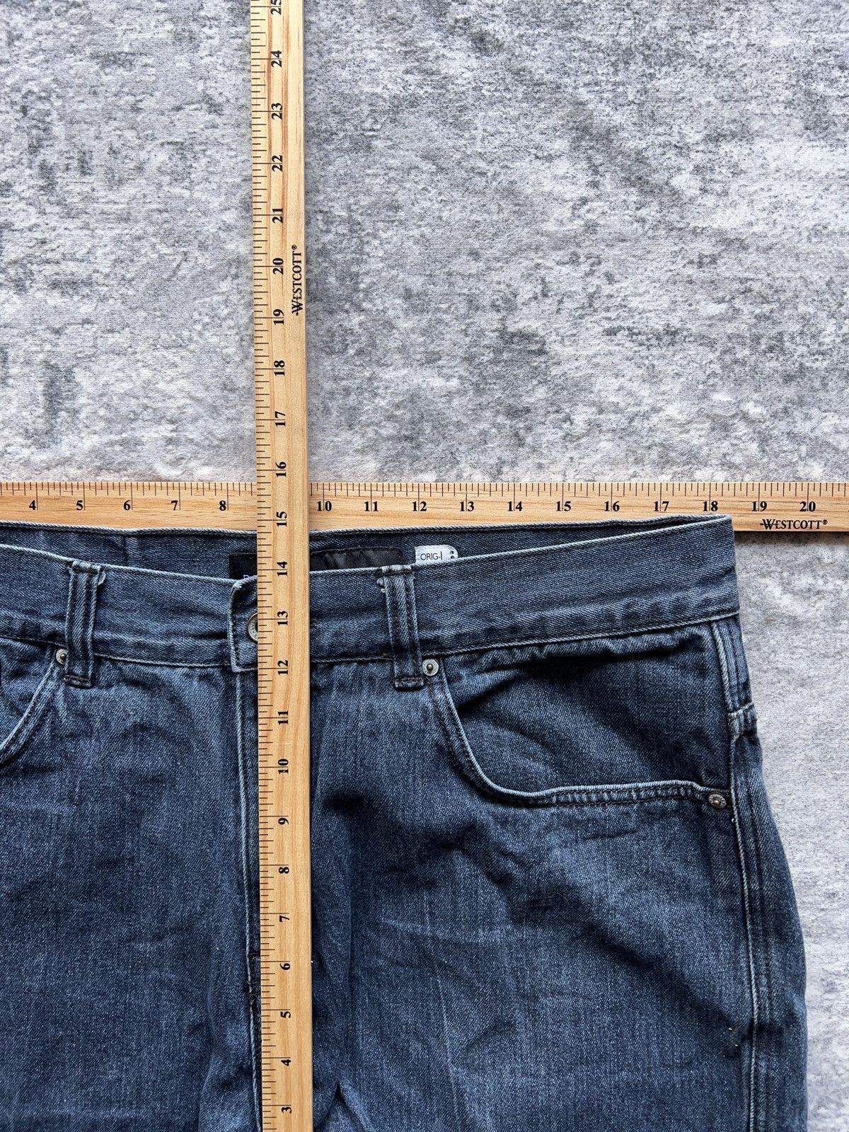 Rocawear × Vintage Y2K Rocawear Baggy Skater Denim Shorts Jorts Size US 36 / EU 52 - 6 Thumbnail
