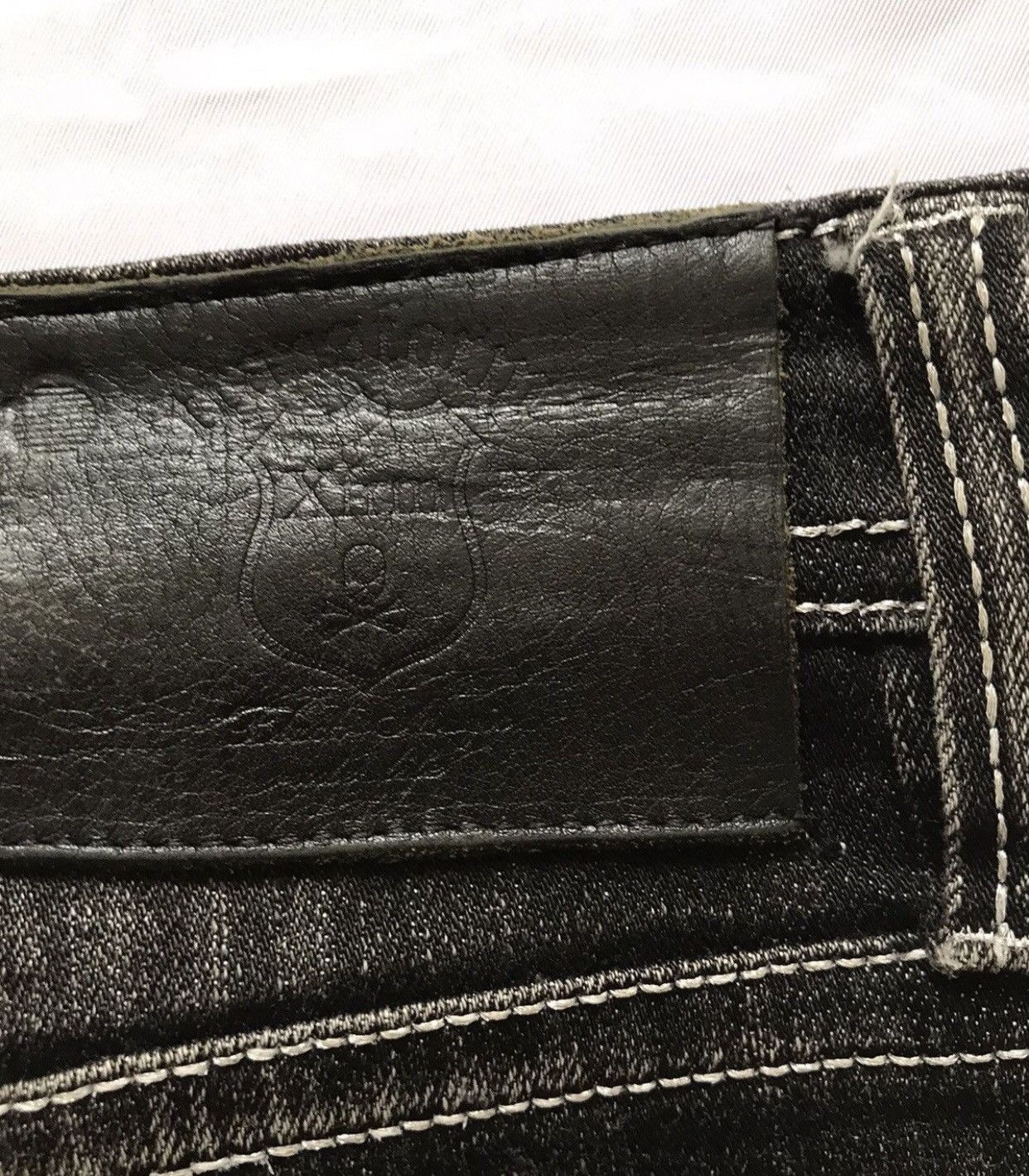 14th Addiction × Japanese Brand × KMRii XFRM DISTRESSED JEANS Size US 30 / EU 46 - 7 Thumbnail