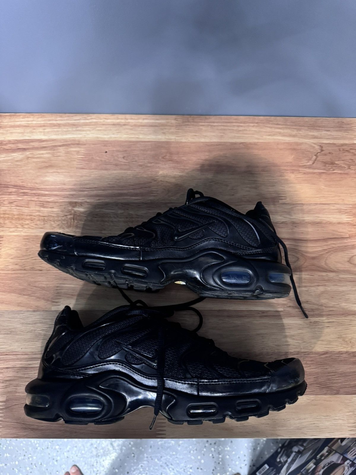 Nike Nike Air Max TN all black Size US 10.5 / EU 43-44 - 1 Thumbnail