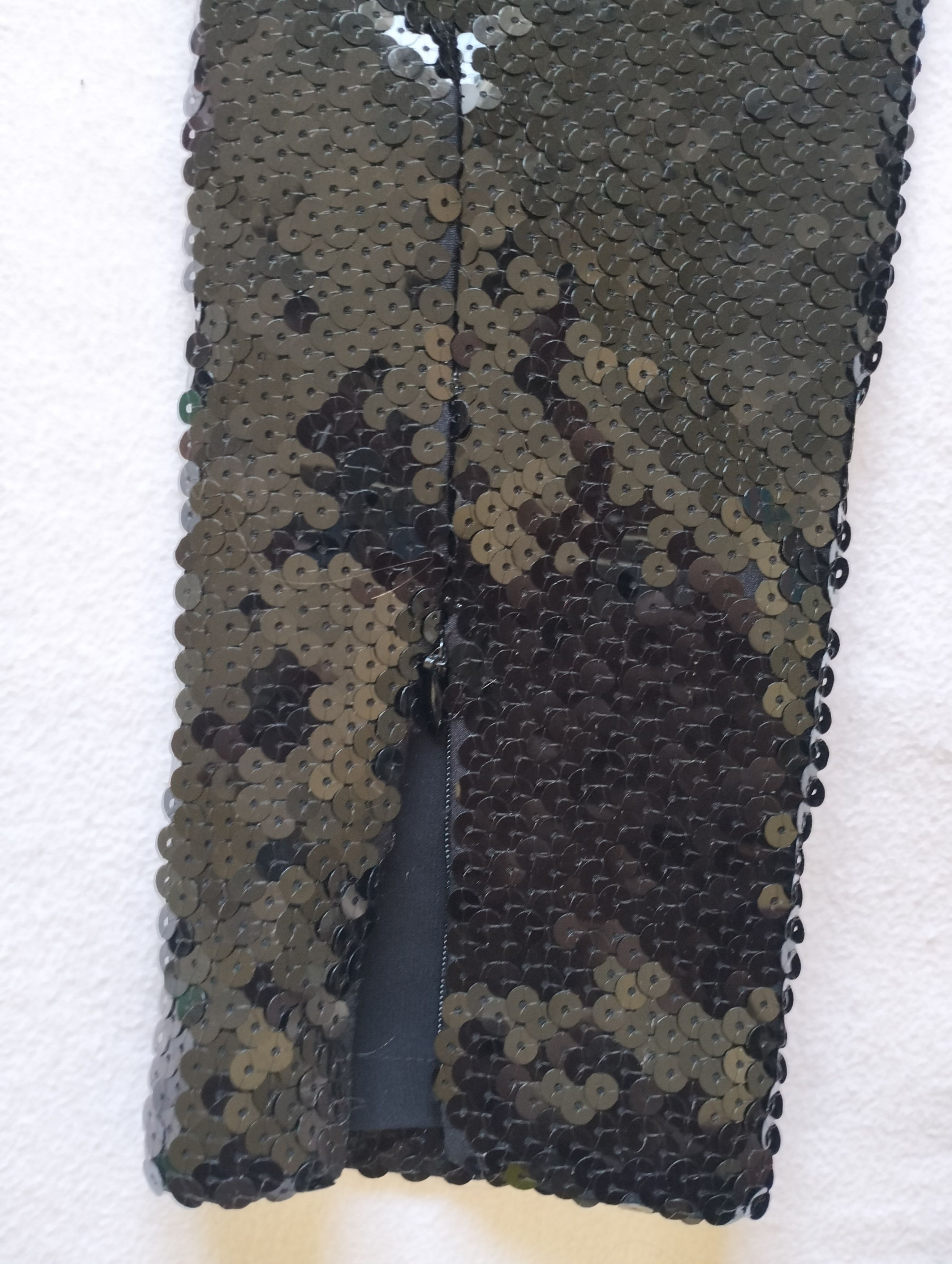 Jean Paul Gaultier Sequin trousers with ankle zippers Size 28" / US 6 / IT 42 - 6 Thumbnail