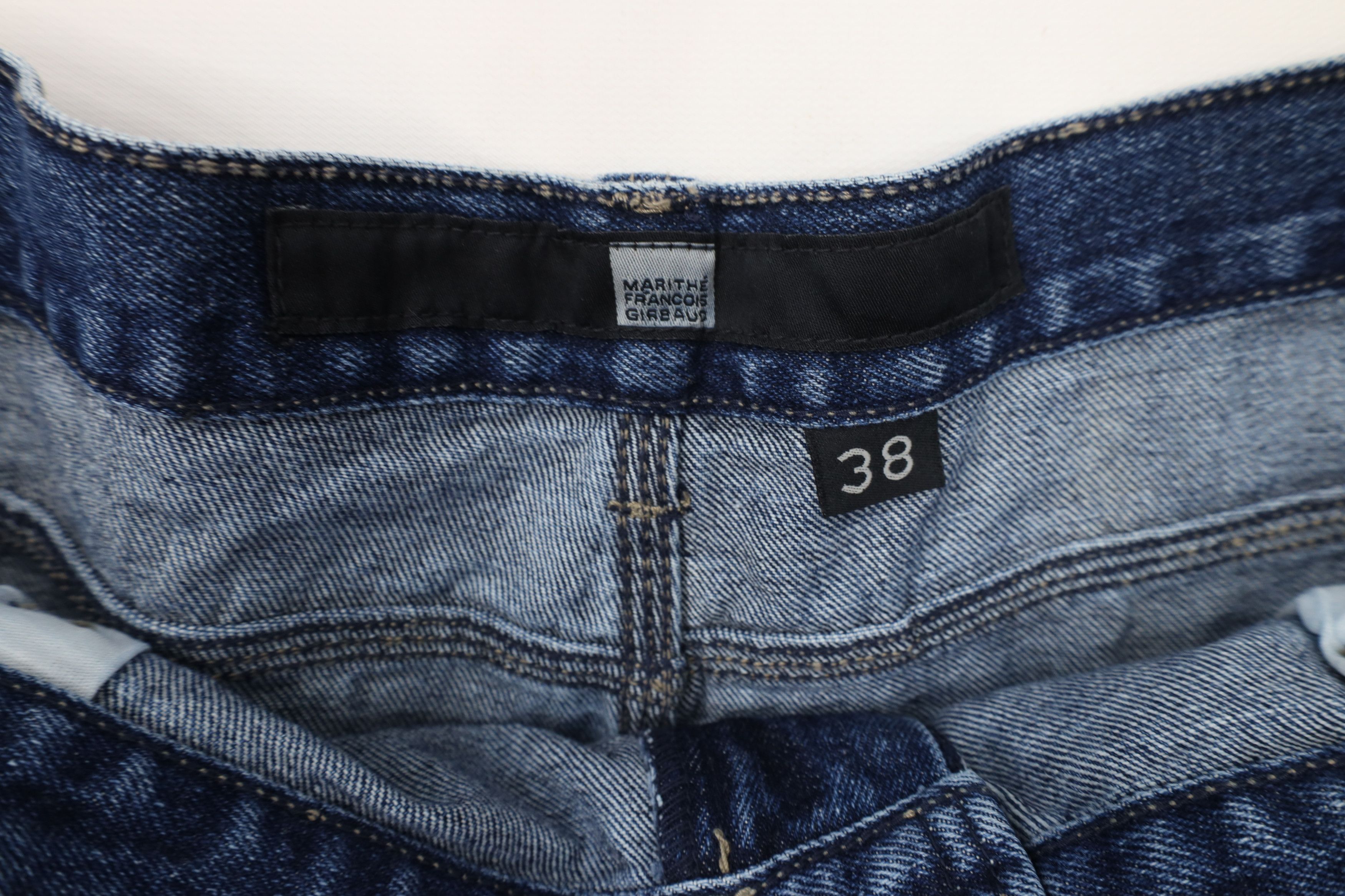 Marithe + Francois Girbaud × Vintage Deadstock Vintage 90s Marithe Francois Girbaud Denim Shorts Size US 38 / EU 54 - 8 Thumbnail