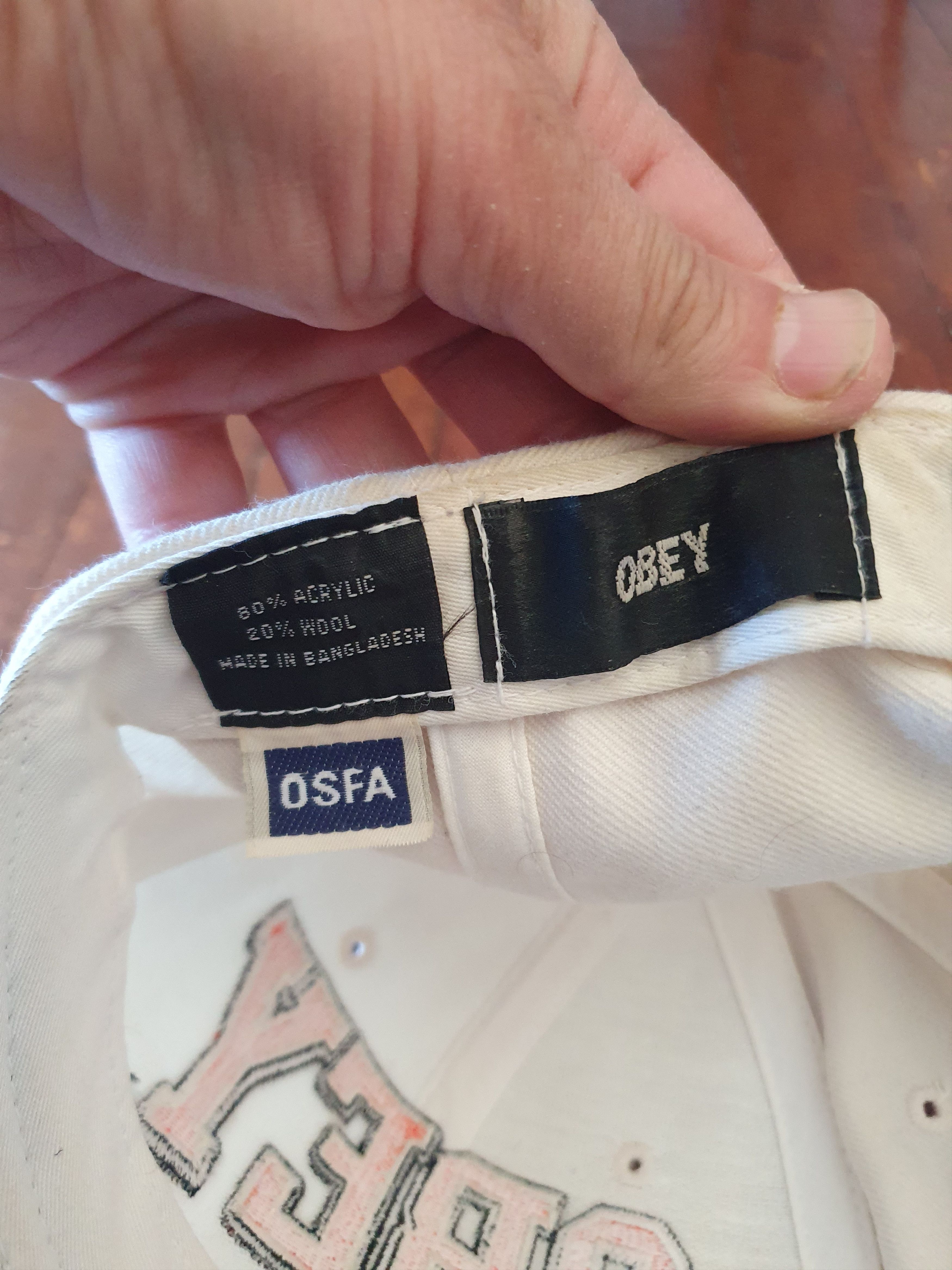 Obey × Vintage Obey Propaganda Worldwide Snapback Vintage Hat Size ONE SIZE - 3 Thumbnail