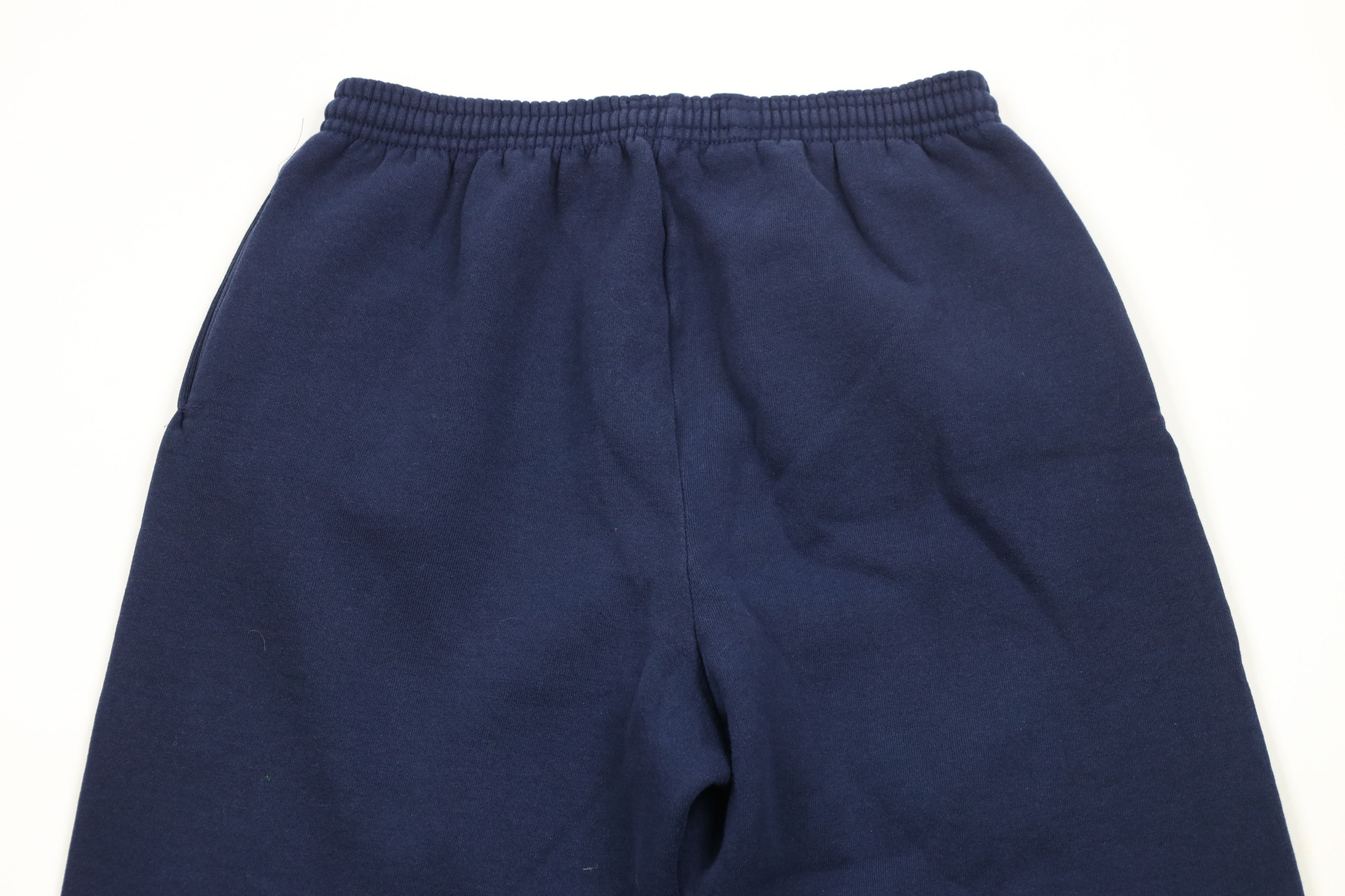 Russell Athletic × Vintage Vintage 90s Russell Athletic Blank Sweatpants Joggers Blue Size US 36 / EU 52 - 9 Thumbnail