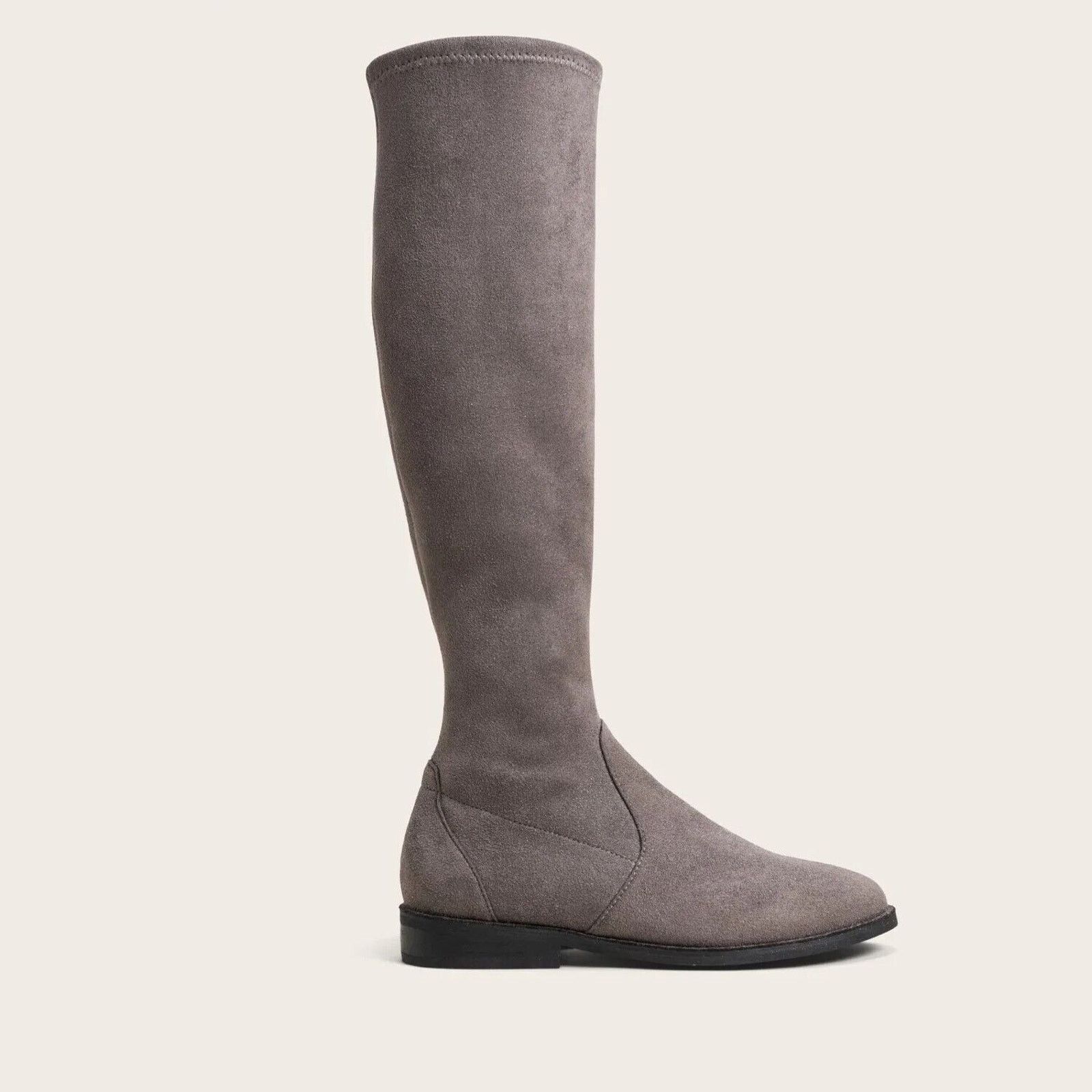Kenneth Cole Gentle Soul Kenneth Cole Women Grey Suede Tall Boots Size 5M Size US 5 / IT 35 - 2 Thumbnail