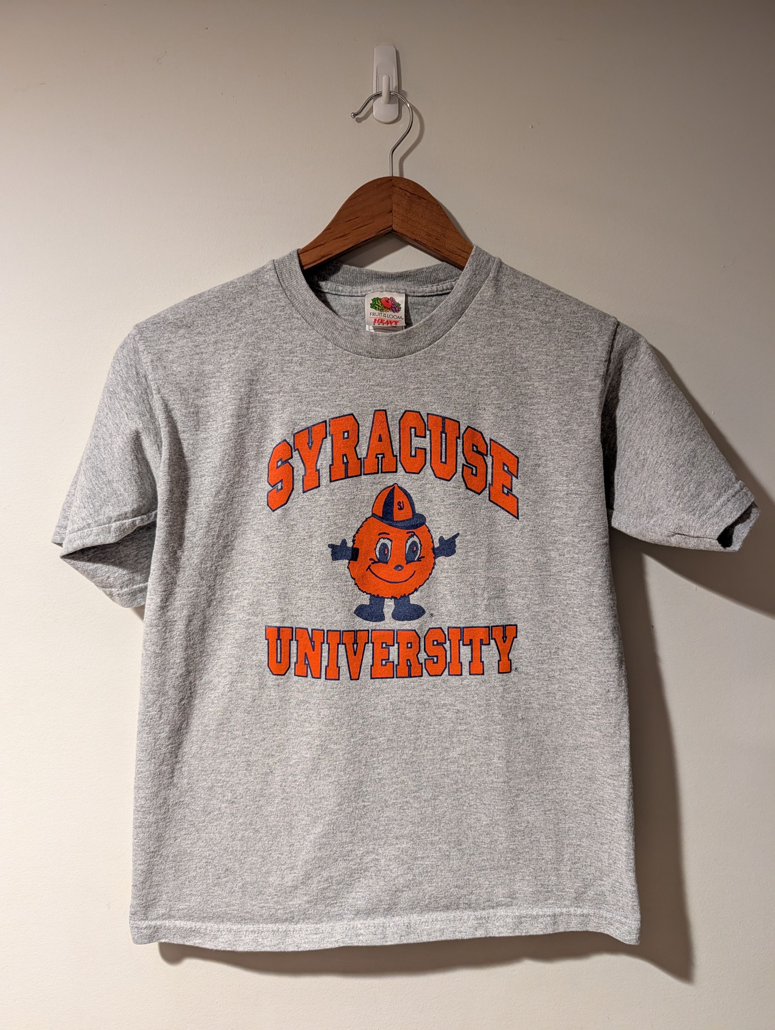 NCAA Vintage Y2K Syracuse University Orangemen Boys 14/16 T-Shirt Size US L / EU 52-54 / 3 - 1 Thumbnail