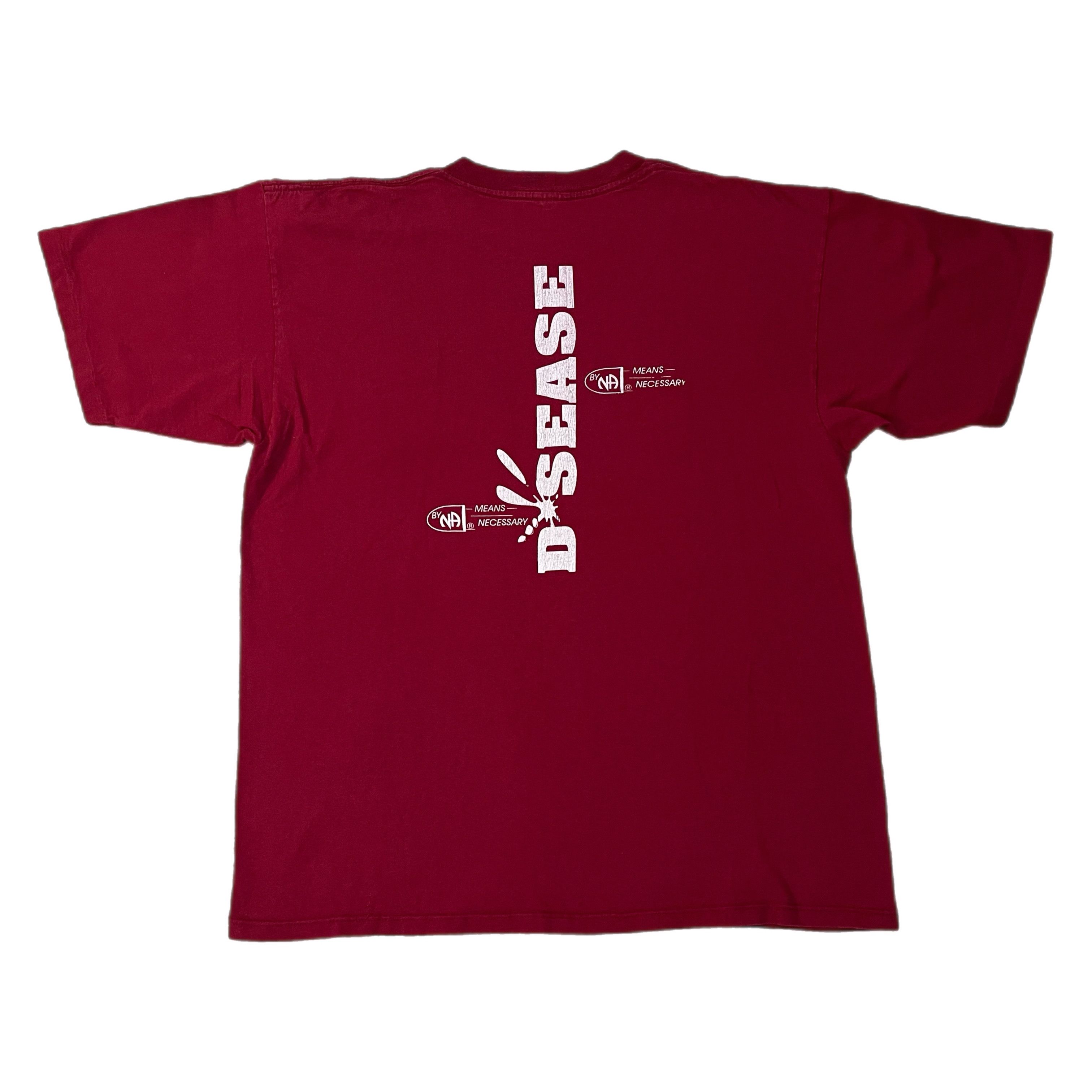 Vintage VTG 90s ND Hit Squad Putting a Hit Out on the Disease Tee Size US XL / EU 56 / 4 - 1 Thumbnail