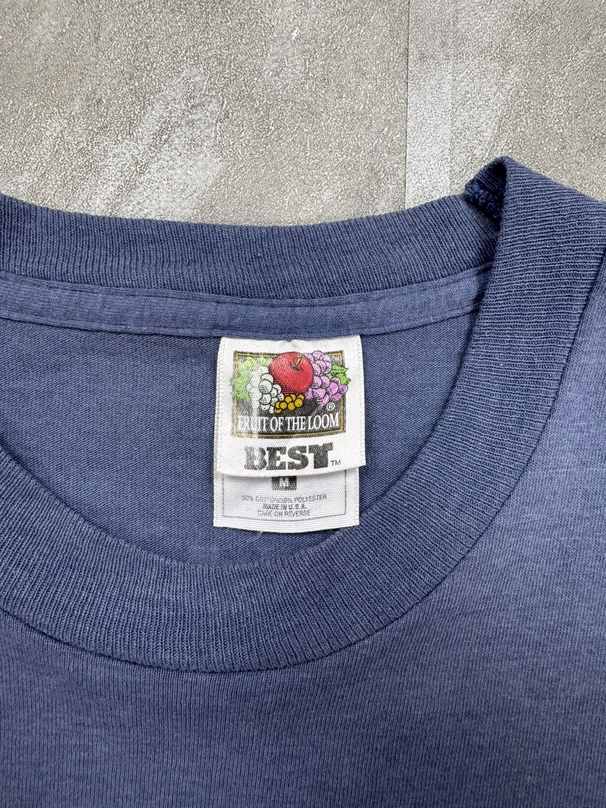 Fruit Of The Loom Fruit Of The Loom tee Vintage Kenyan Navy KNS SHUPAVU P 3131 Size US M / EU 48-50 / 2 - 5 Thumbnail