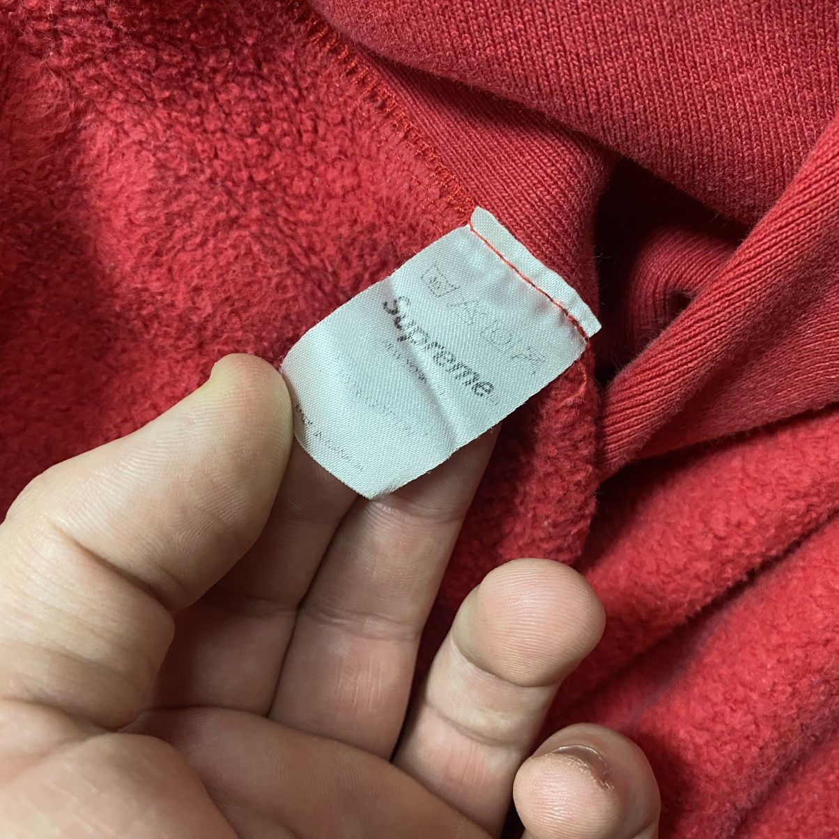 Supreme Supreme Hoodie Big Logo Red Size US M / EU 48-50 / 2 - 17 Thumbnail