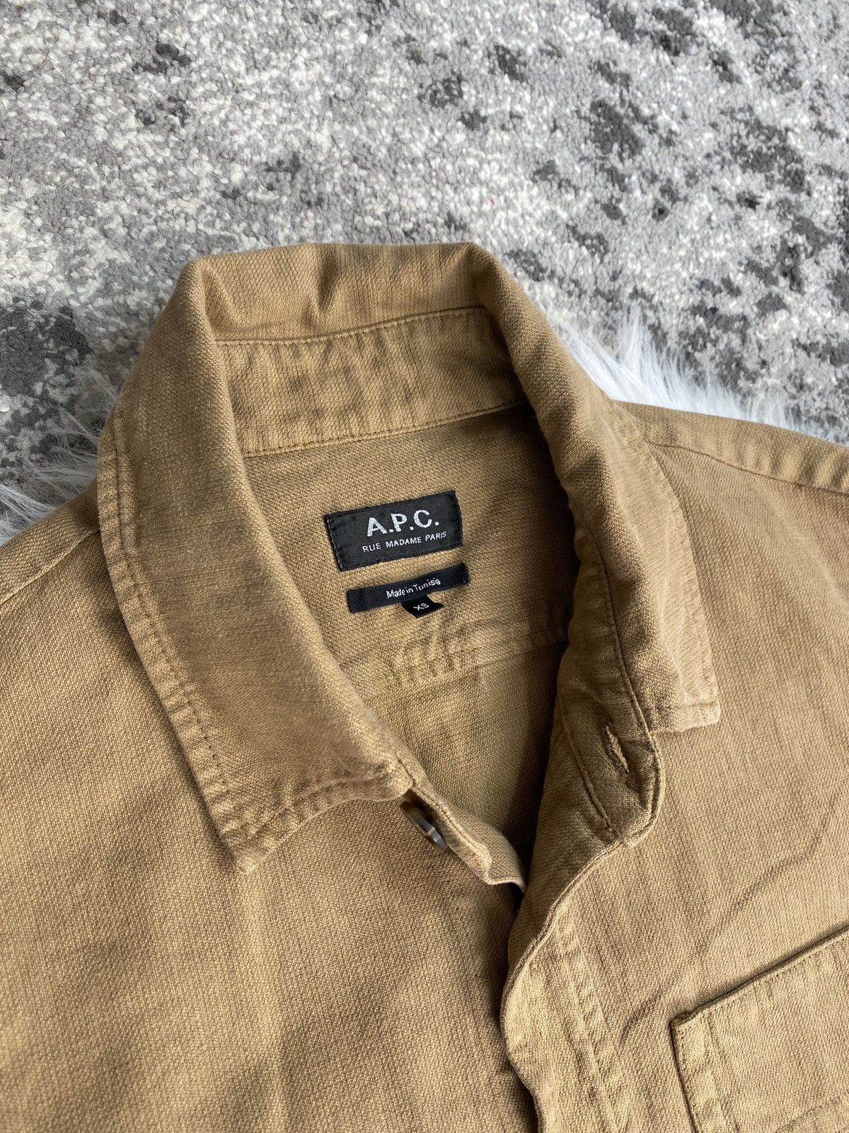 A.P.C. A.P.C. Shirt Beige Colour XS-S Size Size US XS / EU 42 / 0 - 4 Thumbnail