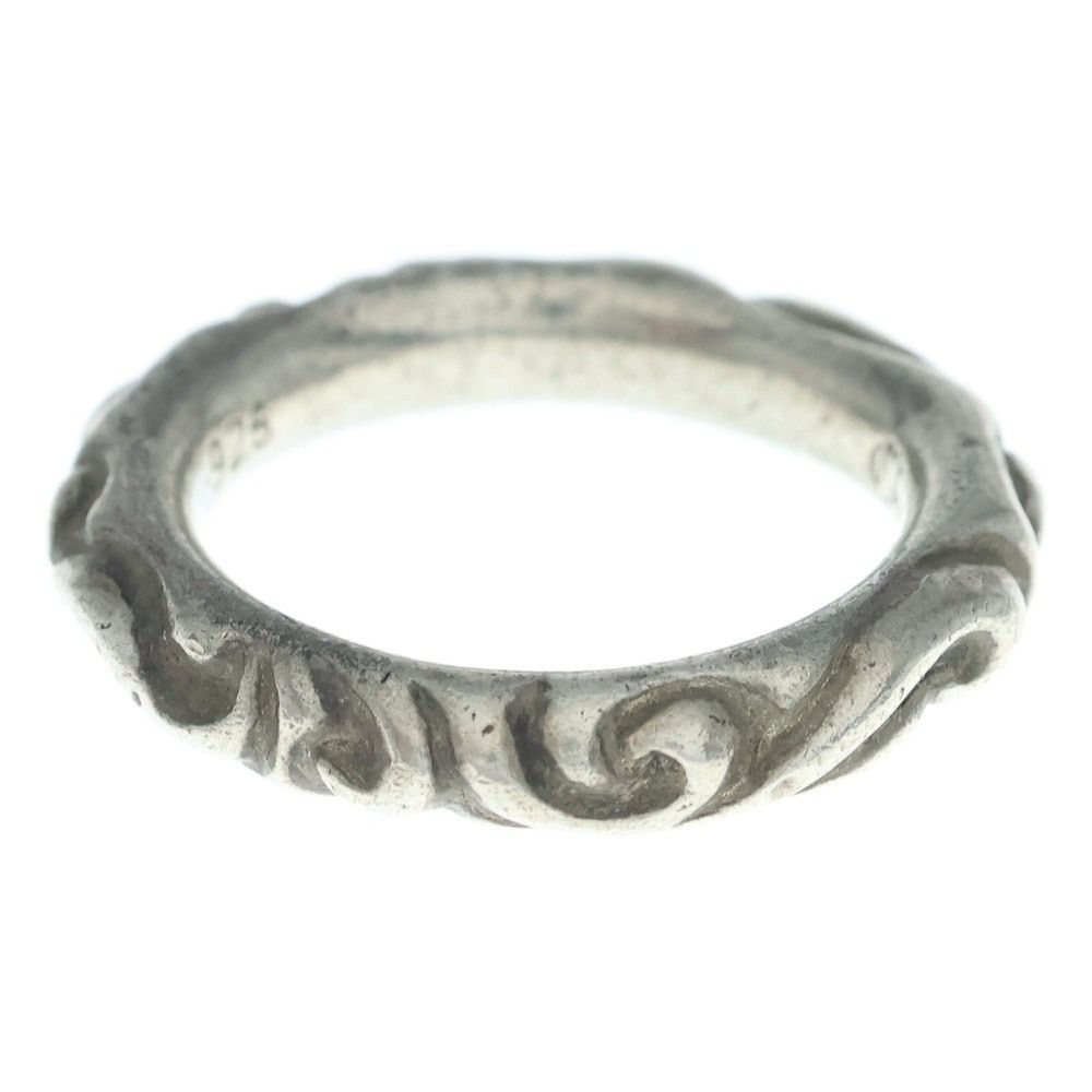 Chrome Hearts CHROME HEARTS SCRL BAND Silver Ring Size ONE SIZE - 2 Thumbnail