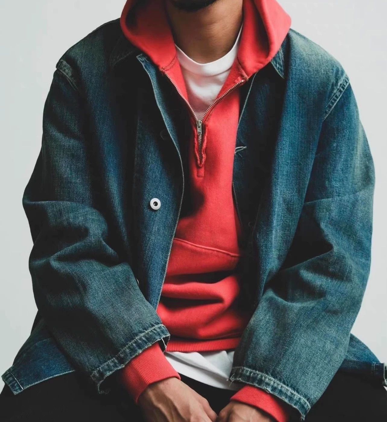 A.PRESSE A.PRESSE 2025 STYLE1 VINTAGE COVERALL JACKET | Grailed