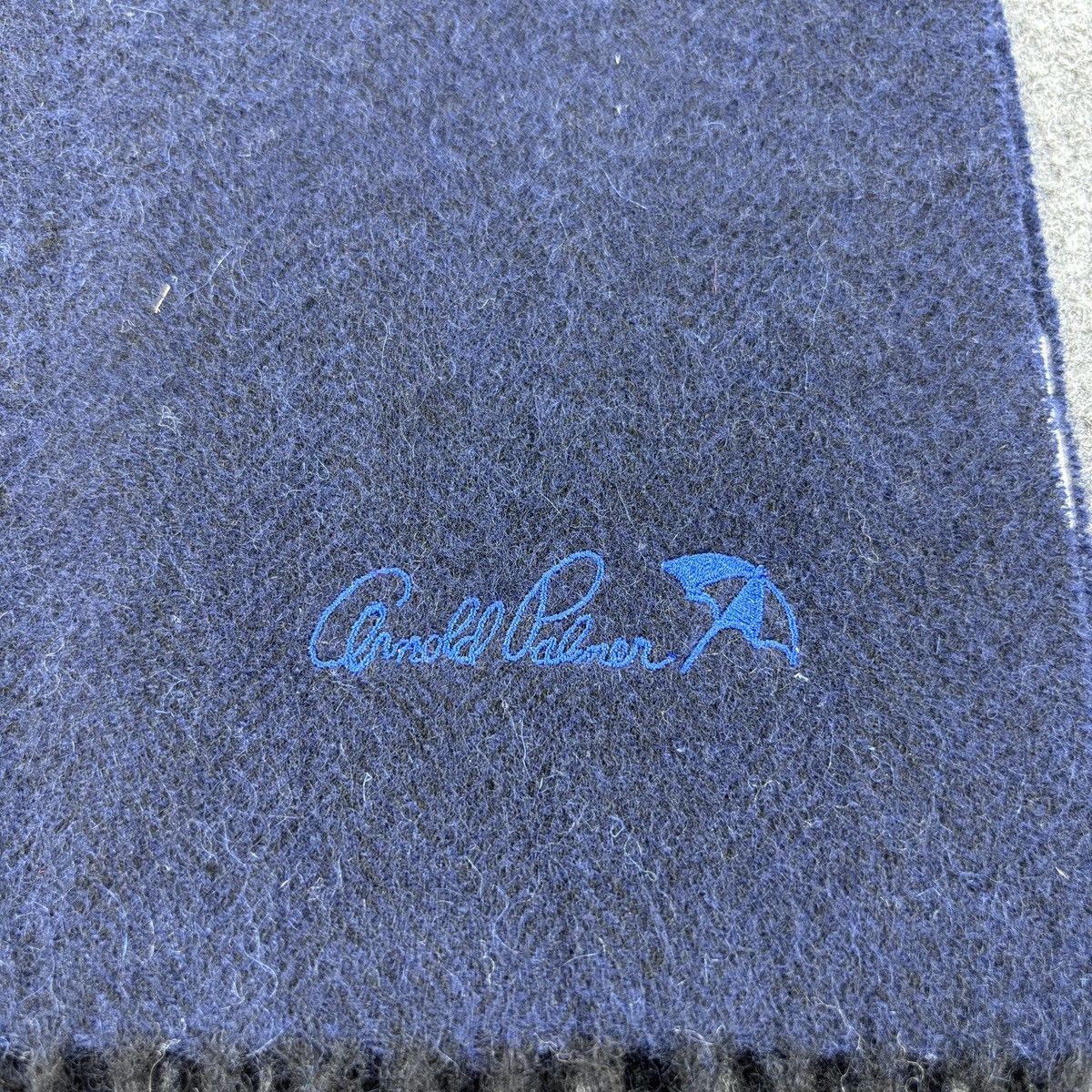 Vintage Arnold Palmer Scarf # D726 # Muffler # Neckwear # Nova Check Size ONE SIZE - 2 Thumbnail