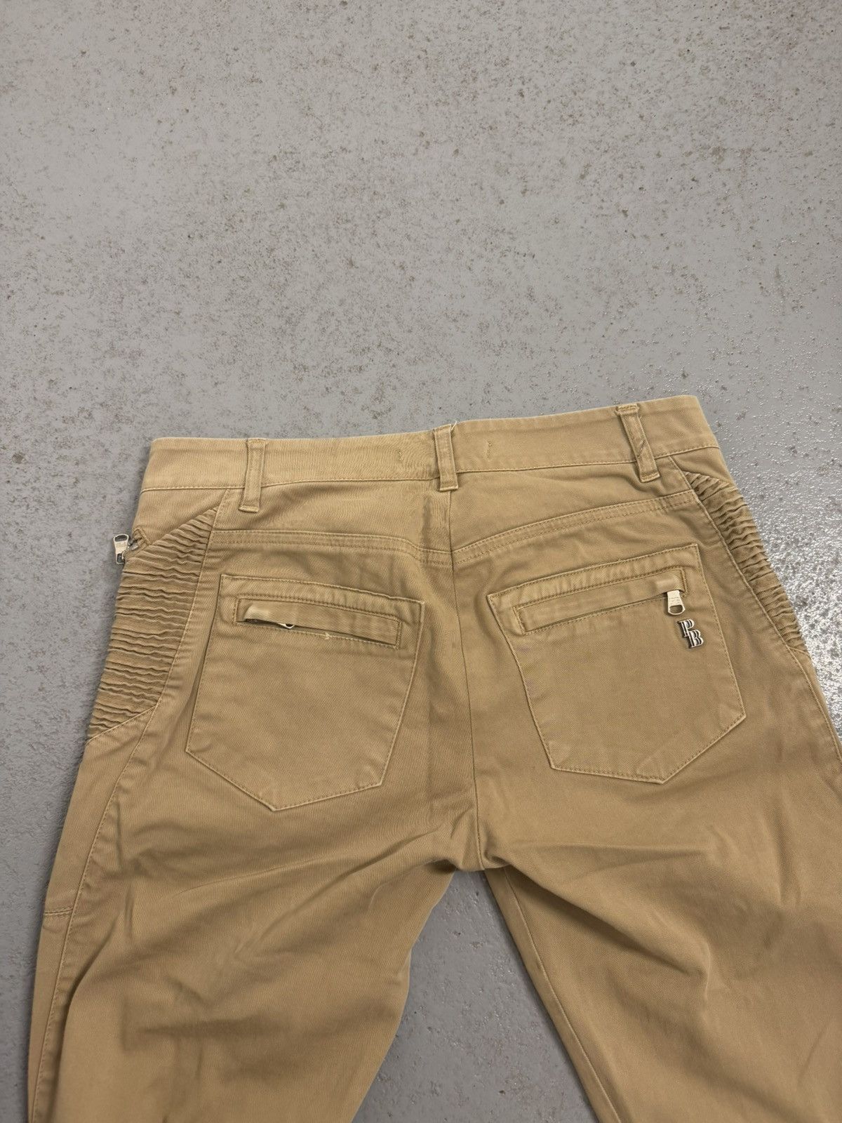 Pierre Balmain Pierre Balmain Biker Jeans Size 27" / US 4 / IT 40 - 14 Thumbnail