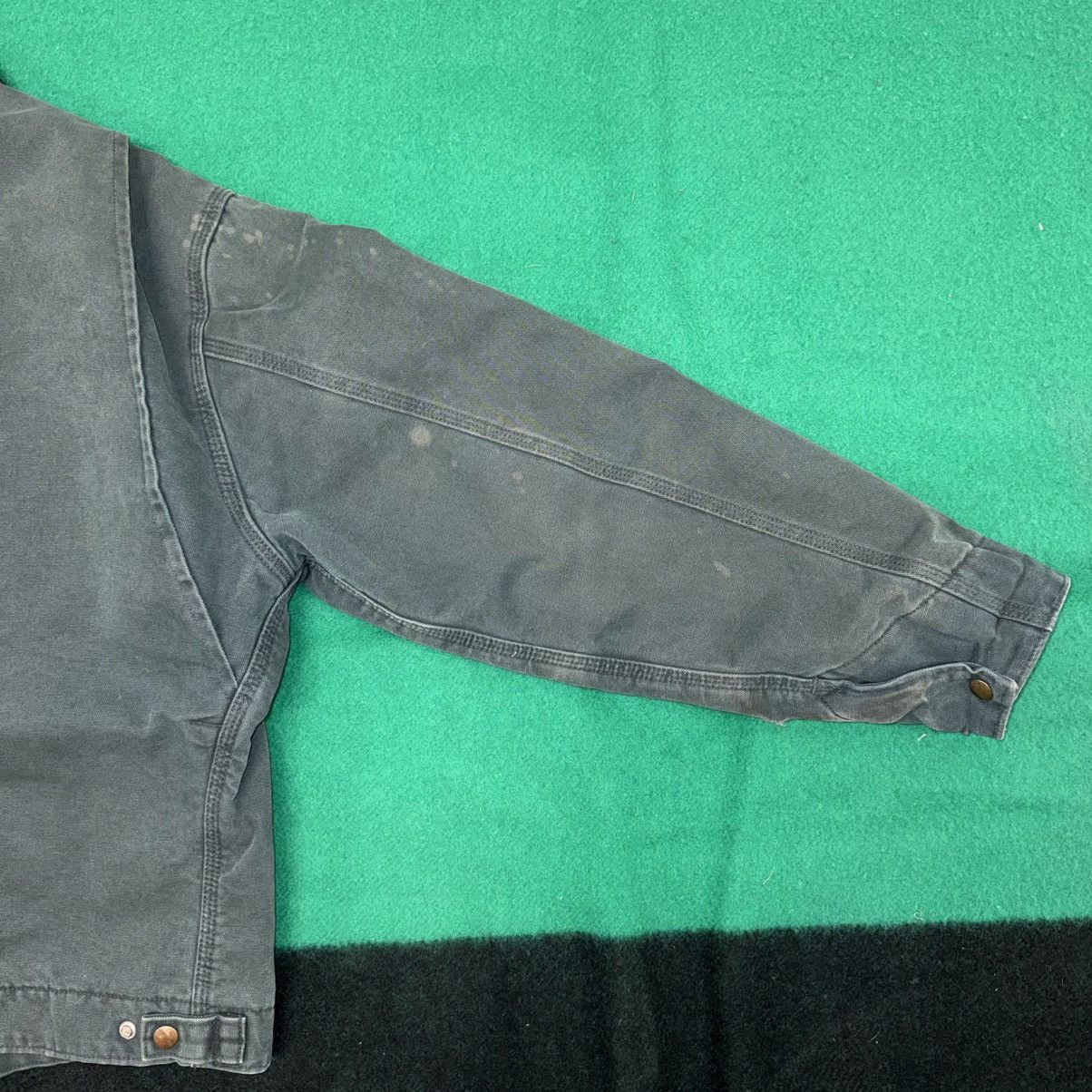 Carhartt RARE VTG 90s Hunter Green Carhartt Detroit Jacket J43 HTG Size US L / EU 52-54 / 3 - 13 Thumbnail
