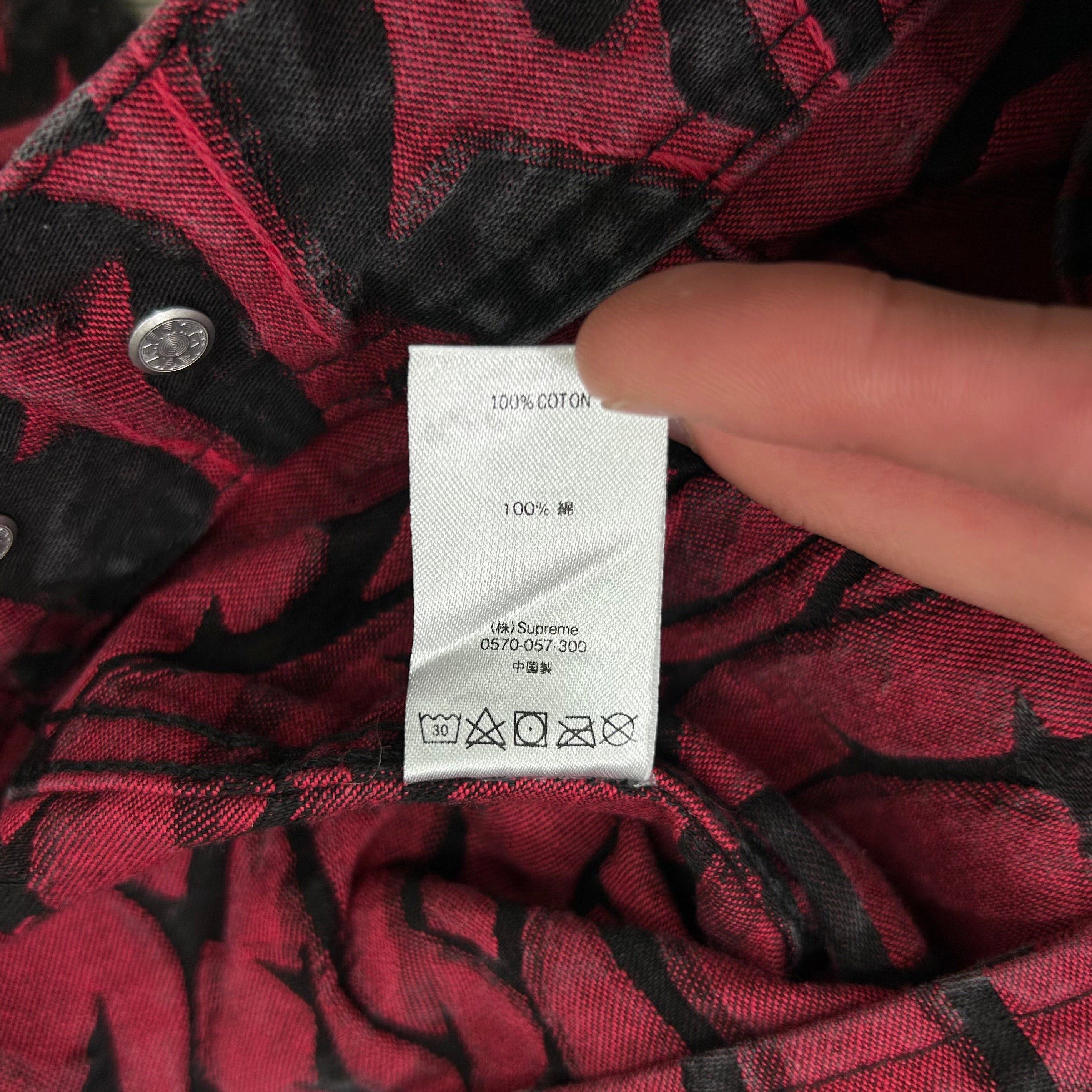 Supreme Supreme FW18 Thorn Trucker Jacket Size US L / EU 52-54 / 3 - 9 Thumbnail