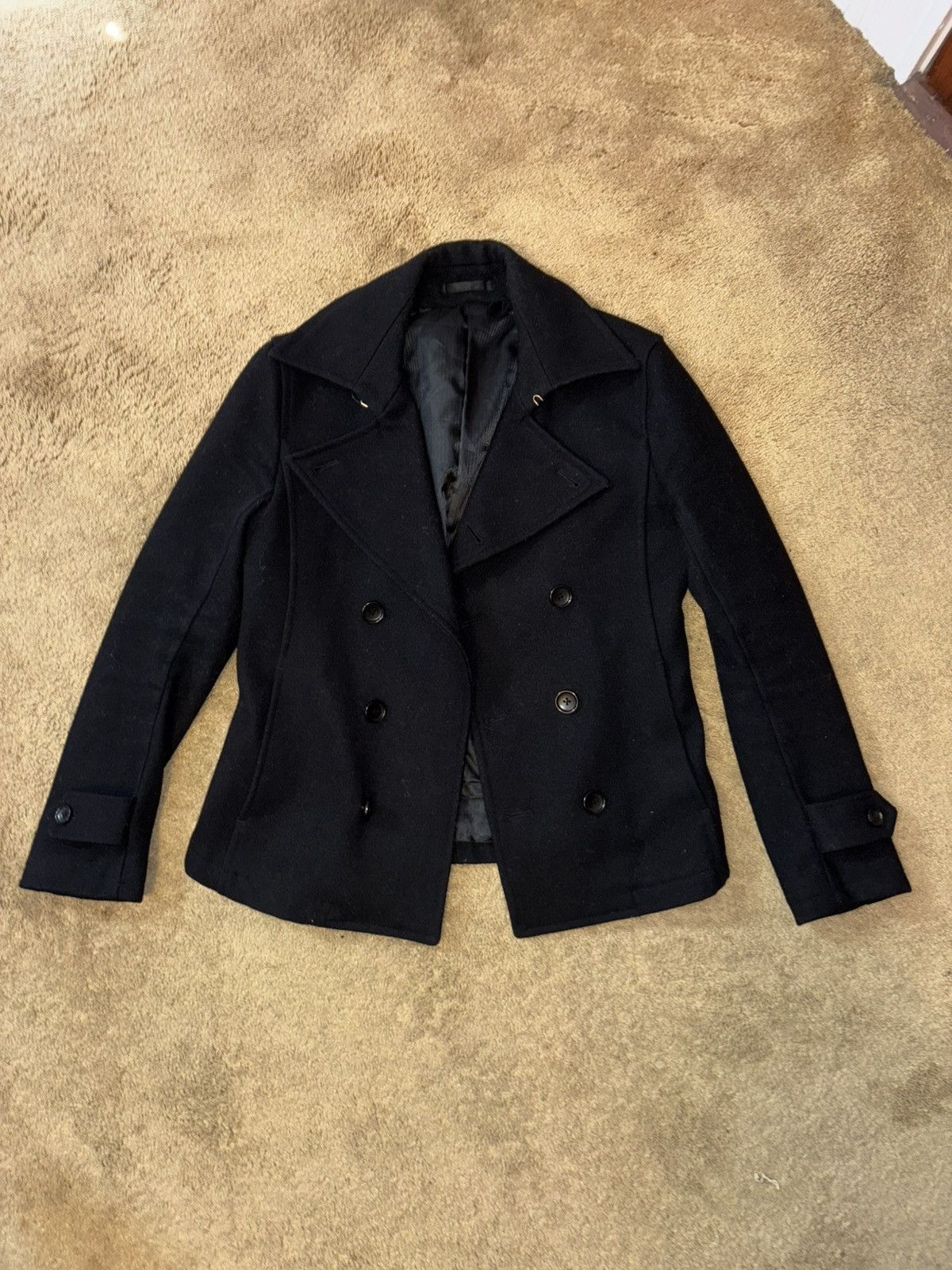Tornado Mart Tornado mart style vamp wool coat Size 38S - 1 Thumbnail