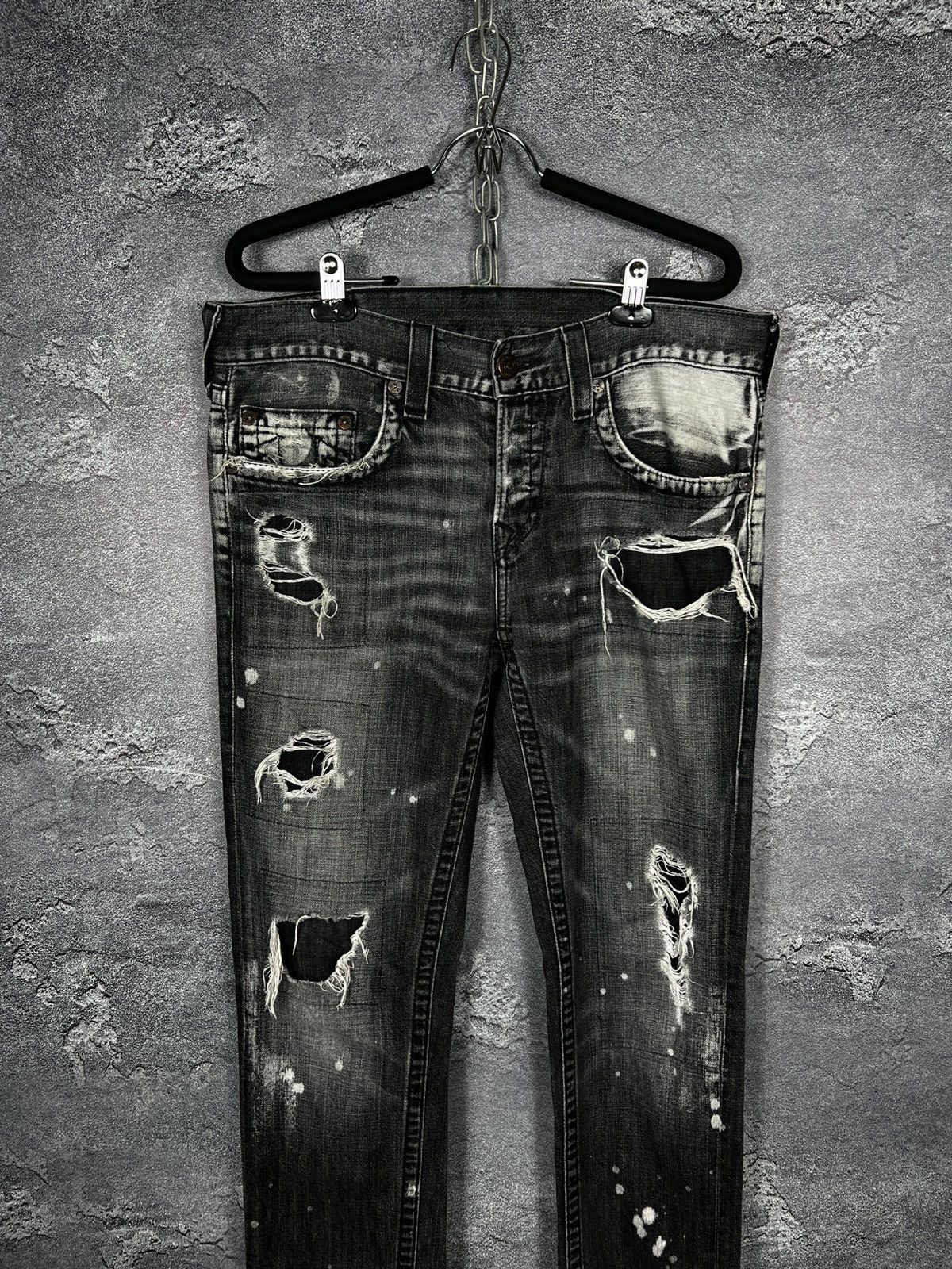True Religion True Religon Rocco Distressed Jeans Size 32 Size US 32 / EU 48 - 9 Thumbnail