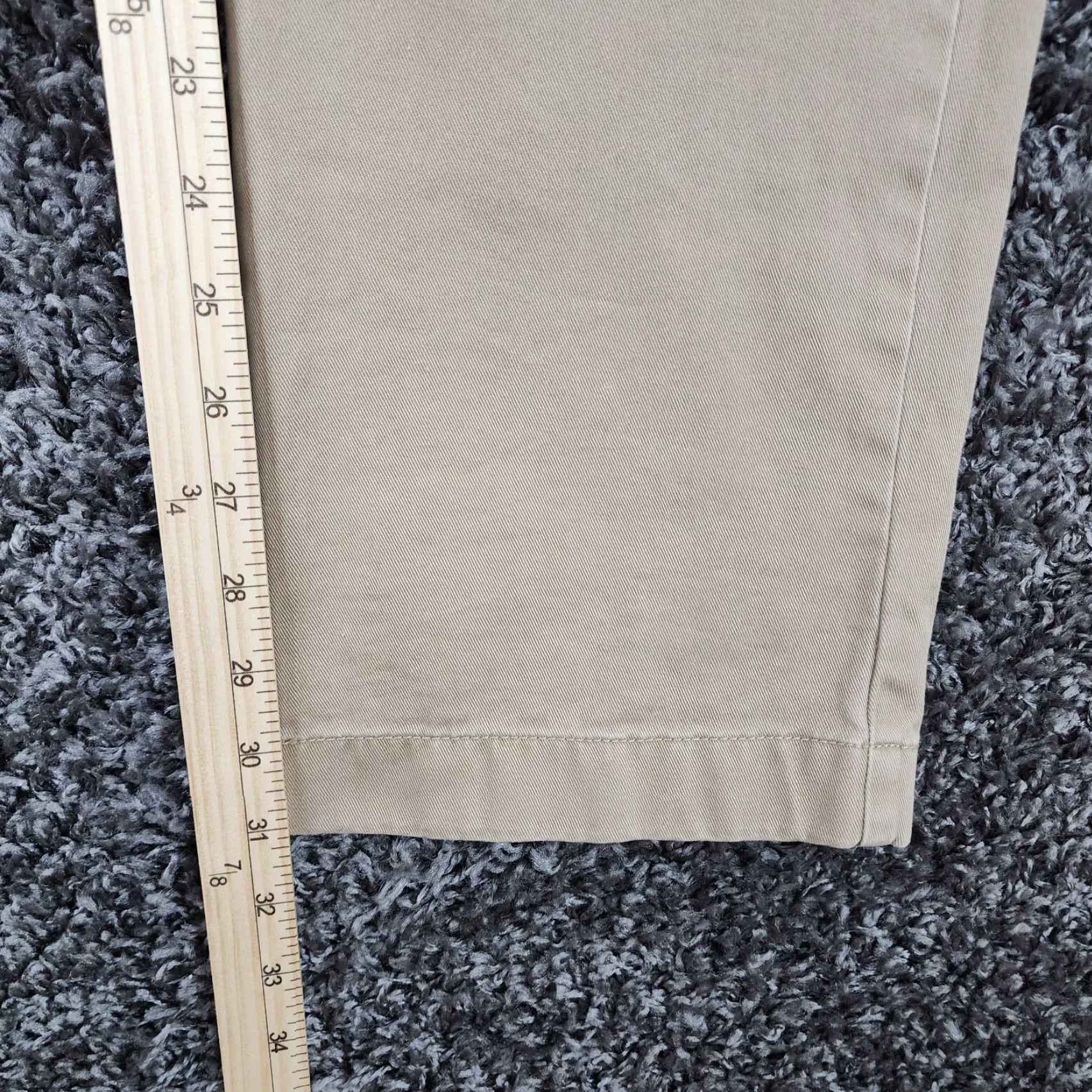 J.Crew J.CREW Chino Pants Mens Straight Size 34x31 Beige Size US 34 / EU 50 - 4 Thumbnail