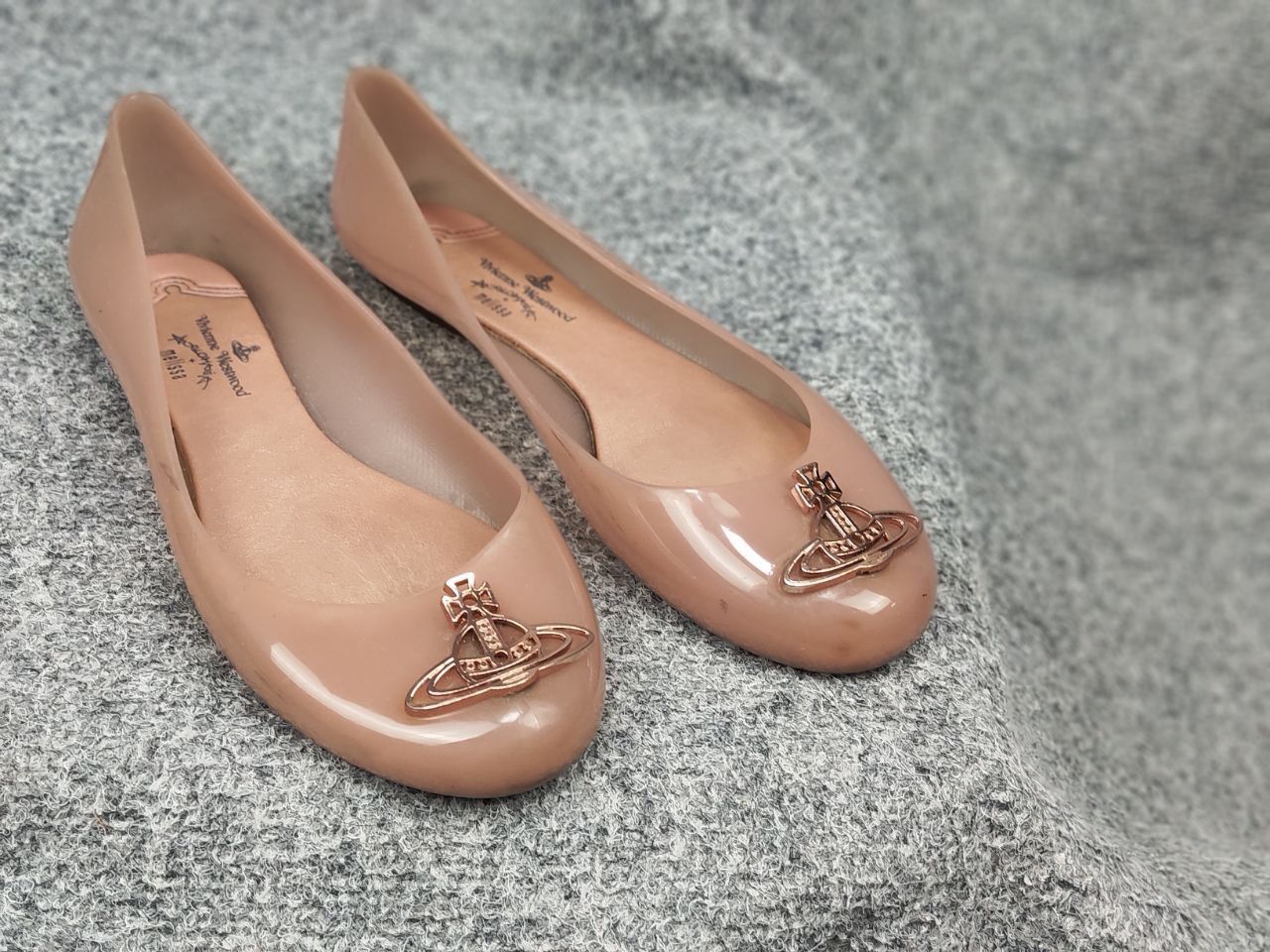 Vivienne Westwood Vivienne Westwood Anglomania Melissa Flats Logo Shoes Size US 6 / IT 36 - 10 Thumbnail