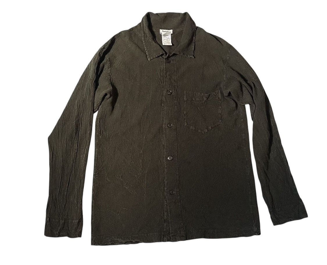 Issey Miyake TAX FREE 🇺🇸 issey miyake plantation crumpled button up Size US M / EU 48-50 / 2 - 1 Thumbnail