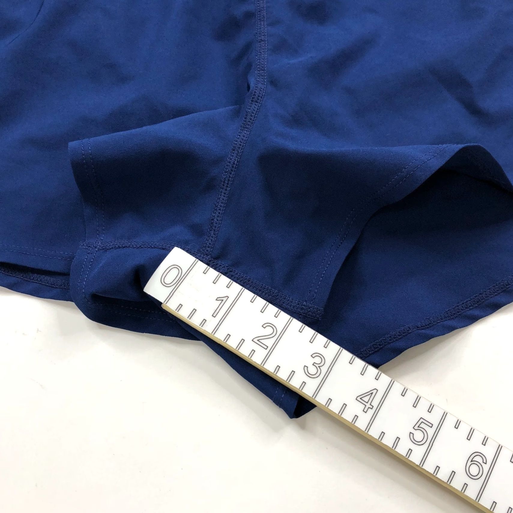 Vintage Title Nine L Large Athleisure Yoga Brief Lined Shorts Blue MINT Women Size 36" / US 14 / IT 50 - 4 Thumbnail