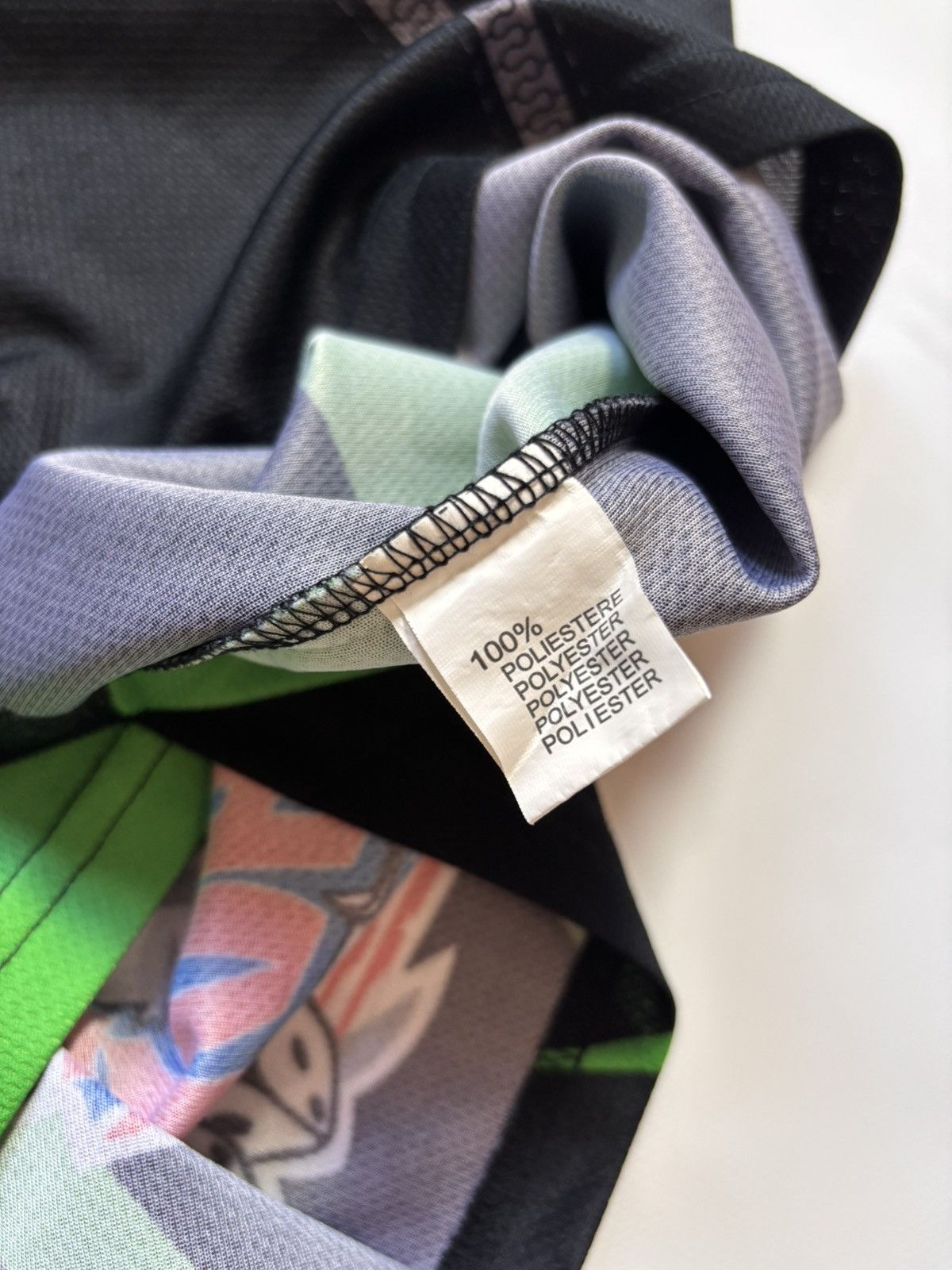 Vintage MONSTER KAWASAKI ASAP ROCKY VINTAGE RETRO RACING JERSEY (XL) Size US XL / EU 56 / 4 - 11 Thumbnail