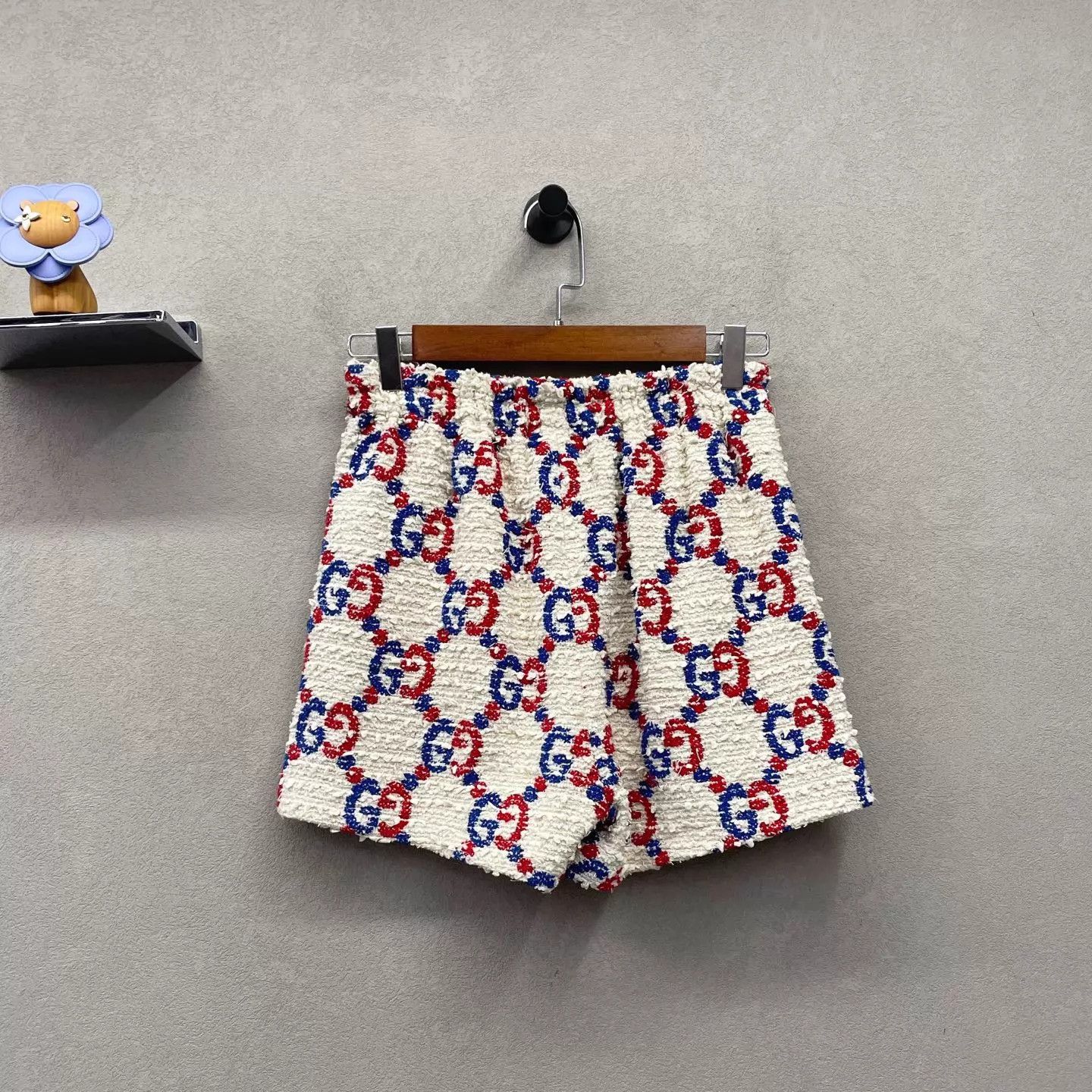 Gucci Gucci Double G Logo All-Over Print Shorts Size 40 Size 27" / US 4 / IT 40 - 2 Thumbnail