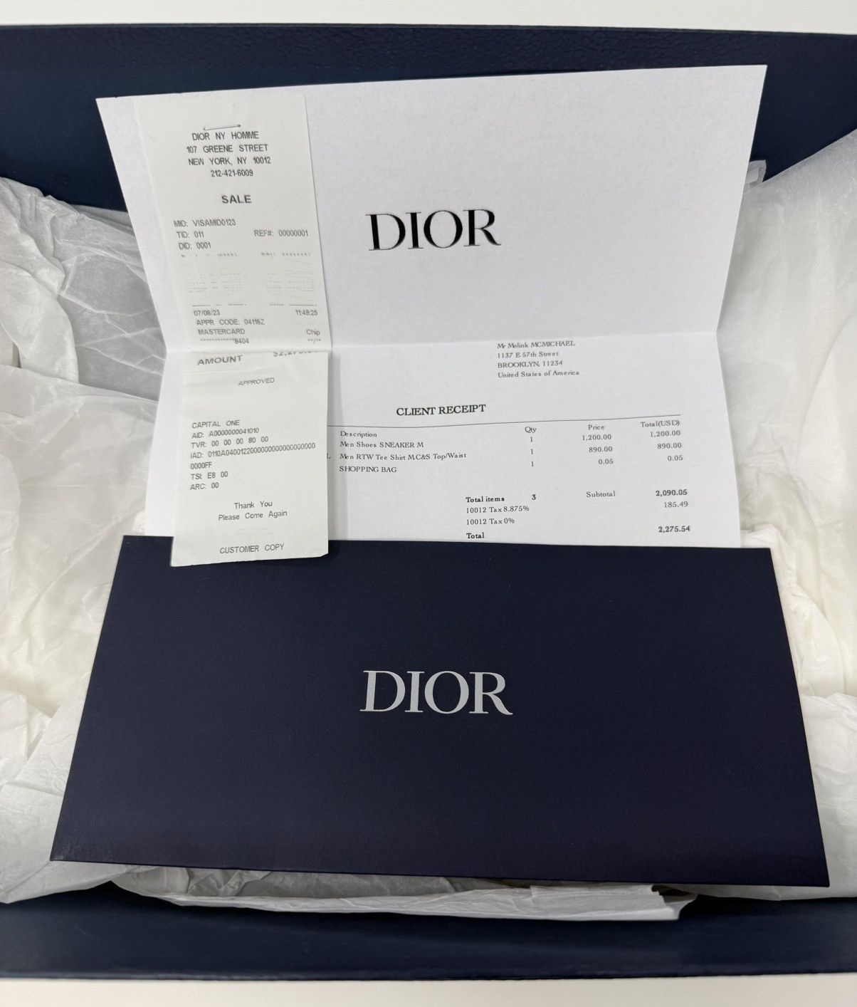 Dior Dior B30 Sneaker Cream Size US 12 / EU 45 - 9 Thumbnail