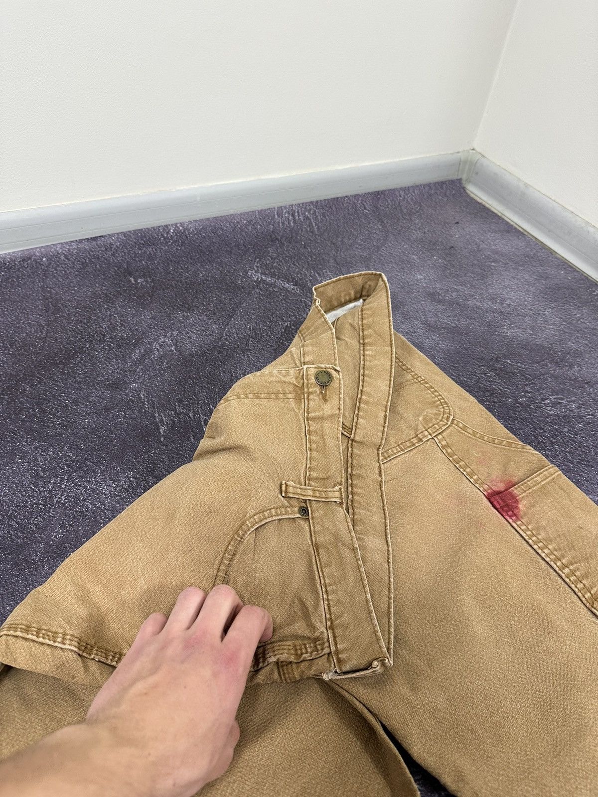 Dickies Vintage Dickies Cargo Carpenter USA Baggy Hype Work Pants Size US 38 / EU 54 - 8 Thumbnail