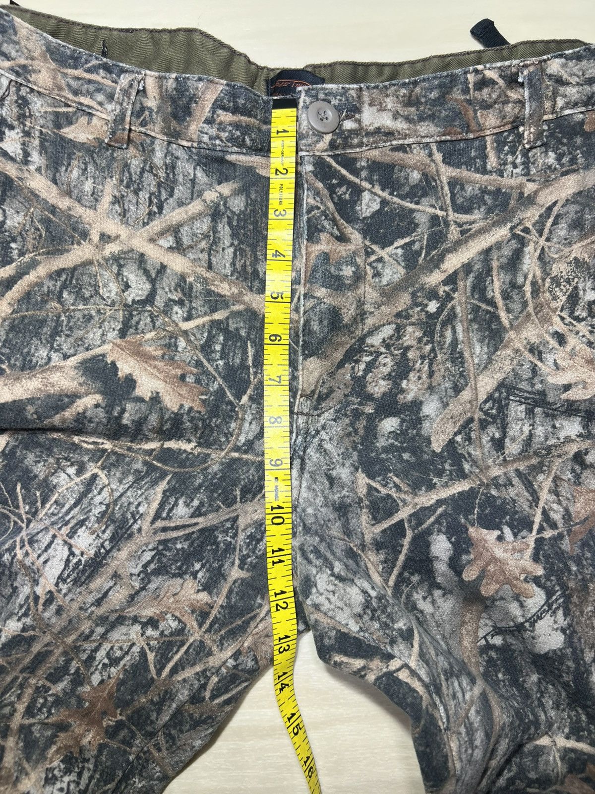 Realtree Vintage True Timber Size Large Camo Cargo Fleeced Lined Size US 34 / EU 50 - 5 Thumbnail