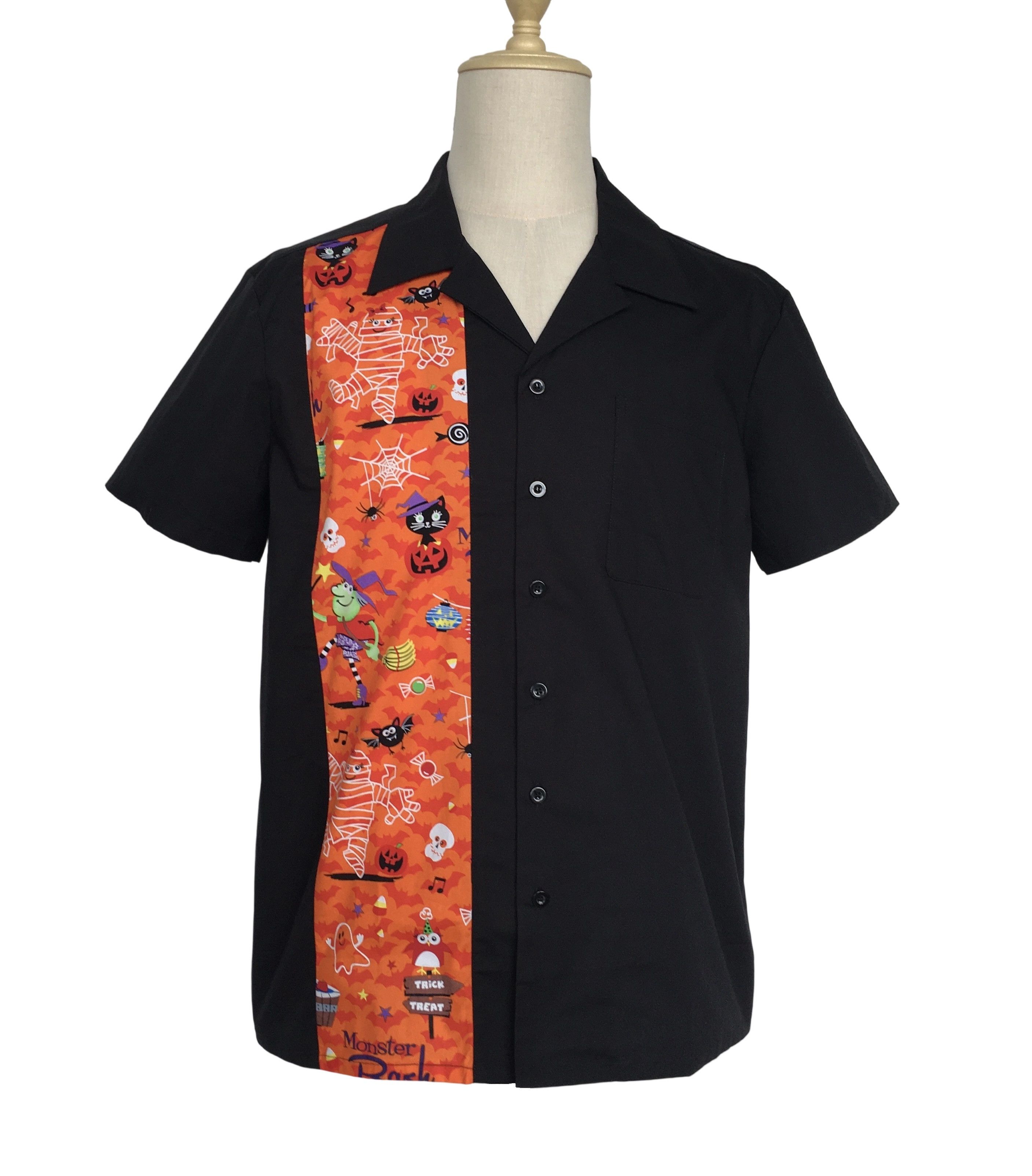 Other Novelty Design Men Shirt Rockabilly Casual Tops Size US XL / EU 56 / 4 - 1 Thumbnail