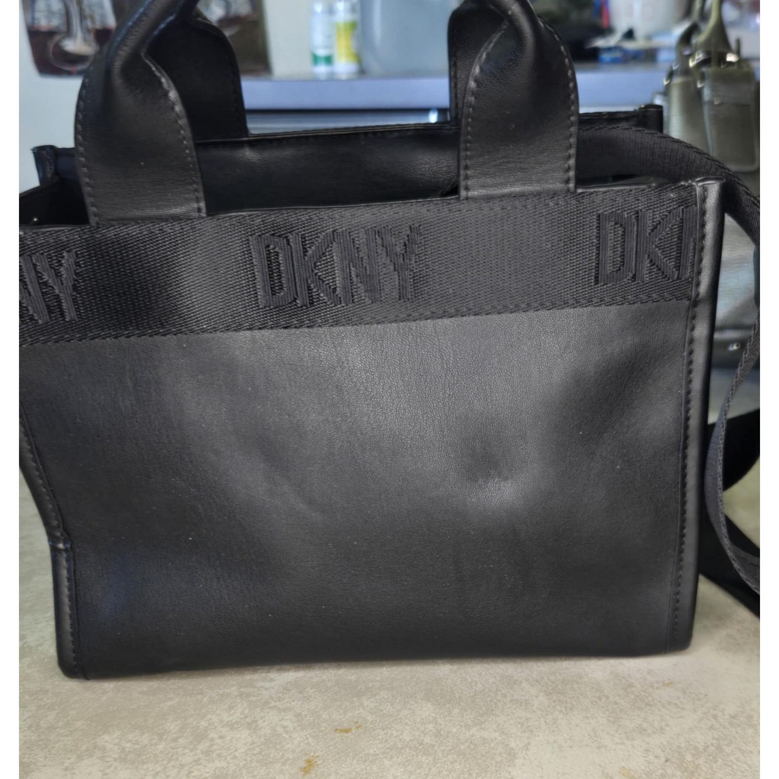 DKNY DKNY all black mini tote bag Cassandra Size ONE SIZE - 1 Thumbnail