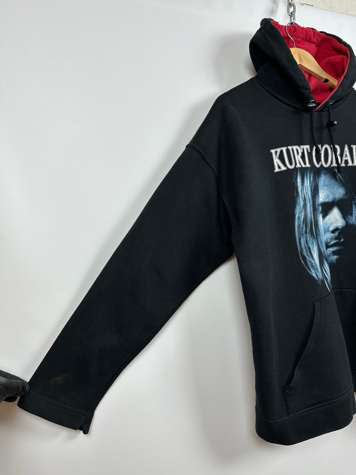 Band Tees Vintage Nirvana Kurt Cobain I Hate Myself Memorial Hoodie Size US XL / EU 56 / 4 - 11 Thumbnail