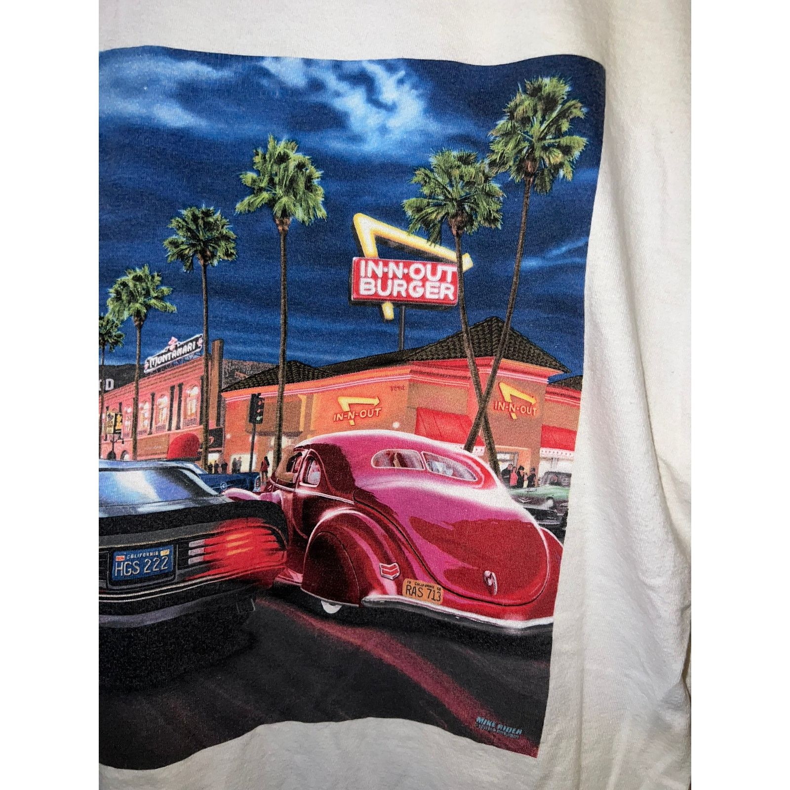 Other Retro in N Out Burger California White Graphic Shirt Medium Size US M / EU 48-50 / 2 - 7 Thumbnail