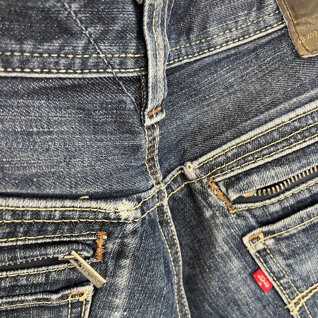 Levi's Vintage Y2k Levi’s Rare Denim Pants Jean Size US 33 - 11 Thumbnail