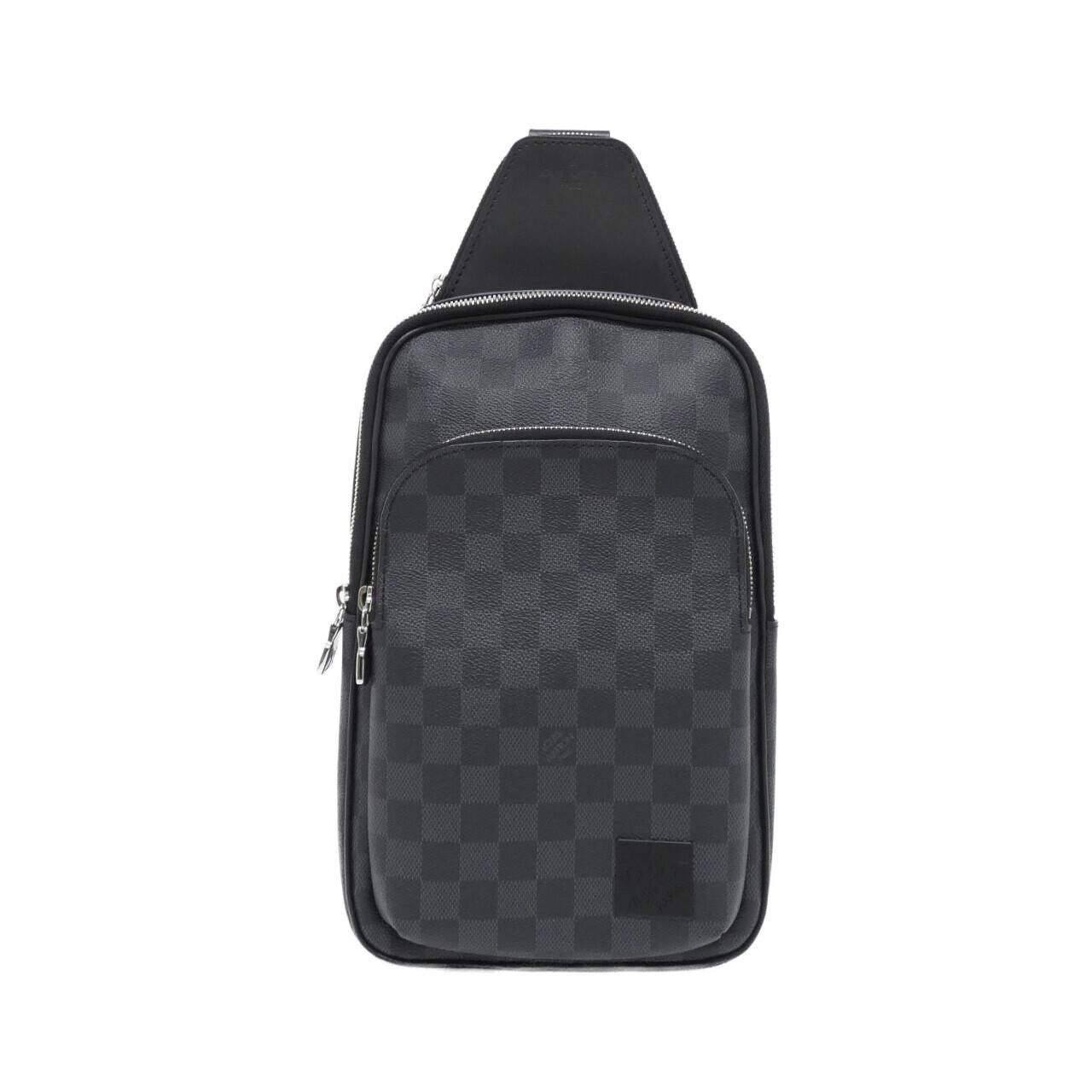 Louis Vuitton Louis Vuitton Louis Vuitton Avenue Slingbag Damier Graphite Shoulder Bag Textile Shoulder Bag N45302 DUTY FREE for USA Size ONE SIZE - 1 Thumbnail