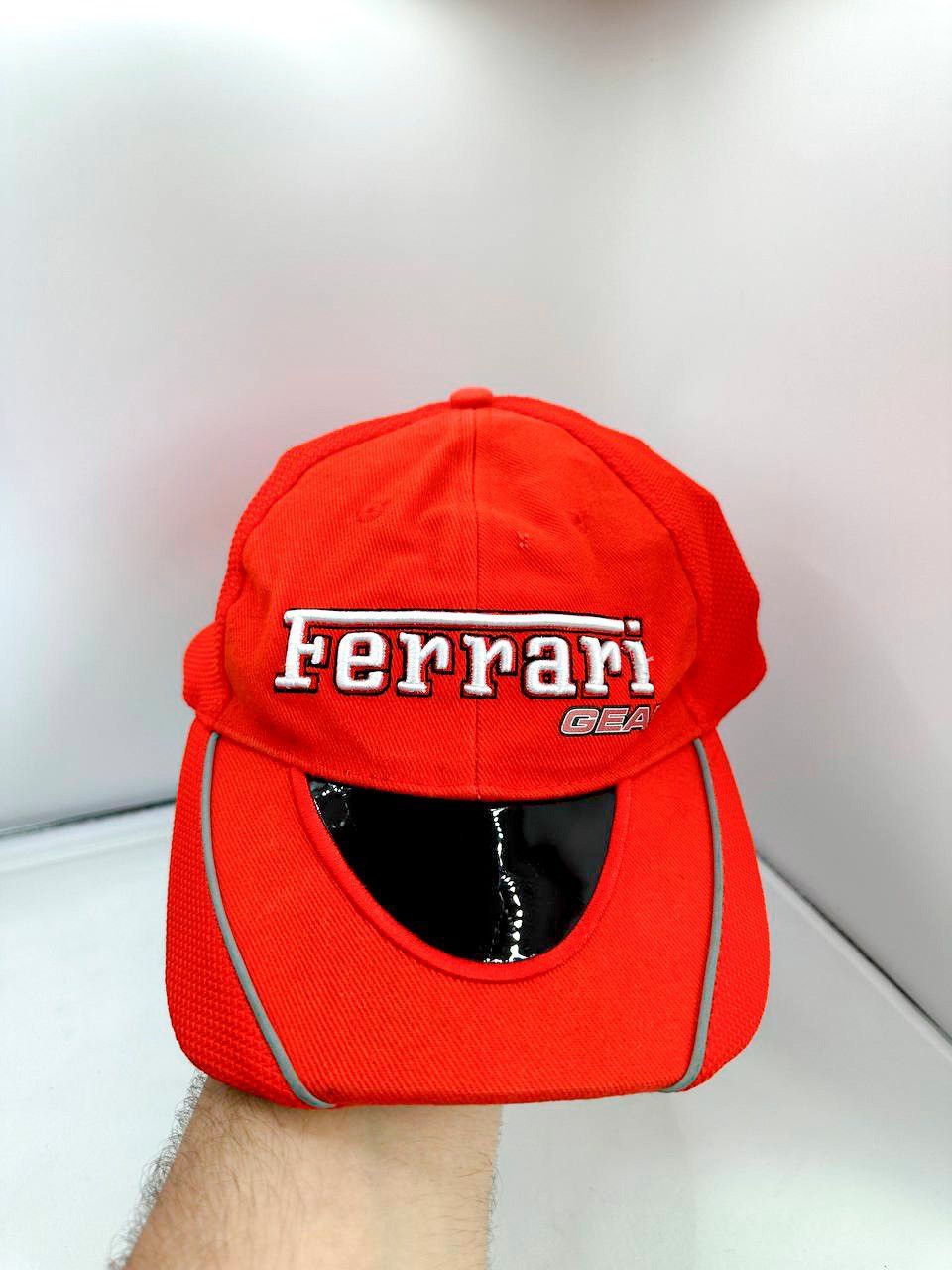 Ferrari Ferrari Gear Hat Red Vintage Authentic Adjustable Racing Cap Size ONE SIZE - 1 Thumbnail