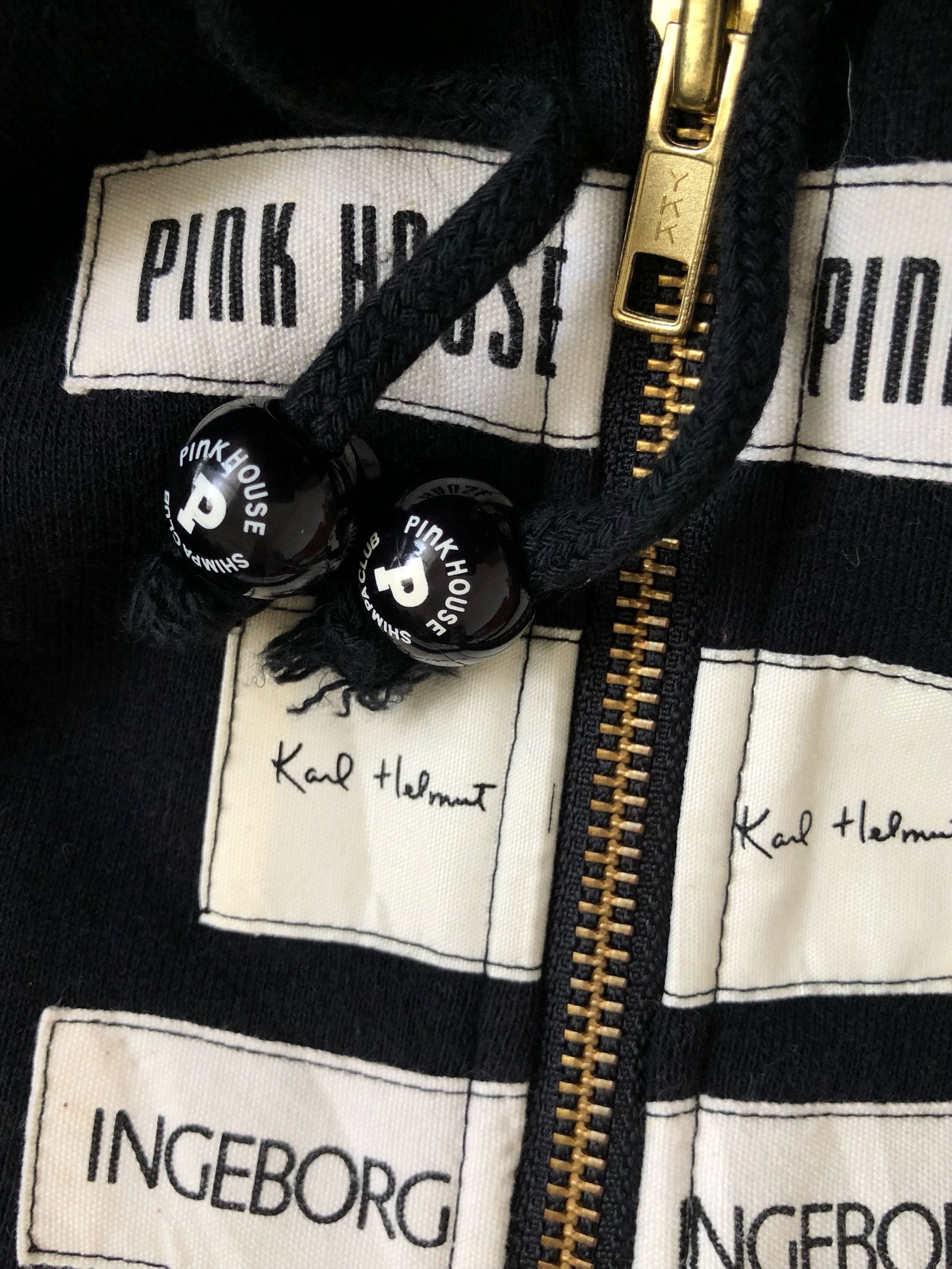 Karl Helmut × Pink House RARE🔥PINK HOUSE X KARL HELMUT ZIPPER HOODIE Size US XL / EU 56 / 4 - 9 Thumbnail