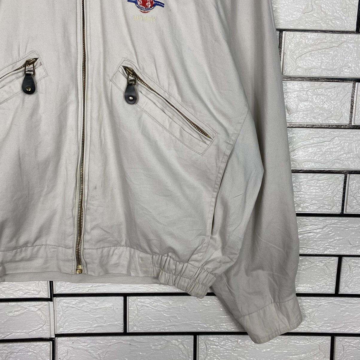 Japanese Brand Vintage Bomber Jacket Blanket MacHope Big Logo Size US M / EU 48-50 / 2 - 6 Thumbnail