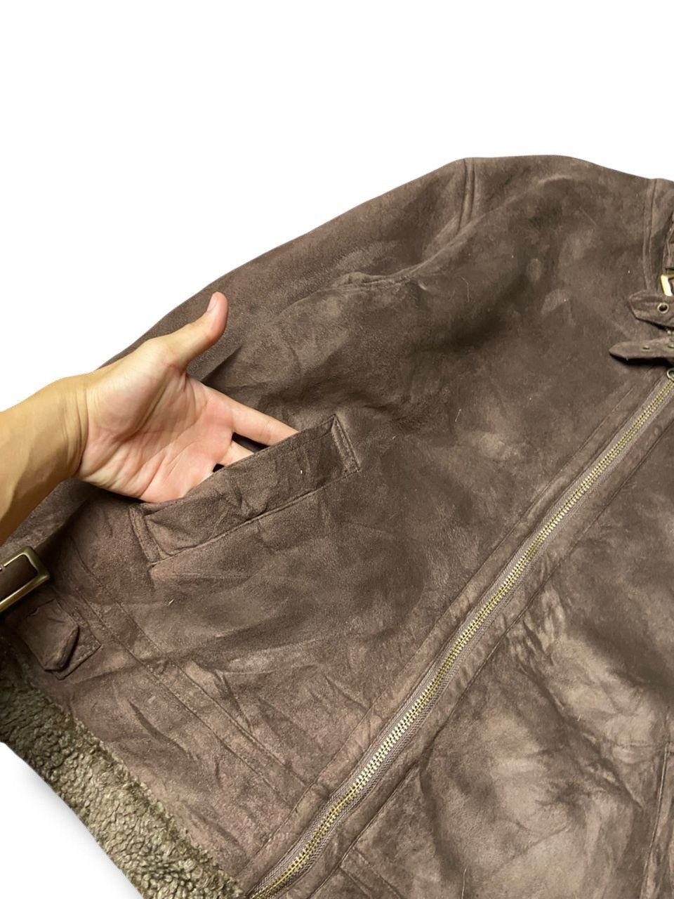 Kansai Yamamoto Kansai Jeans Leather Suede Jacket (150) Size US XS / EU 42 / 0 - 5 Thumbnail