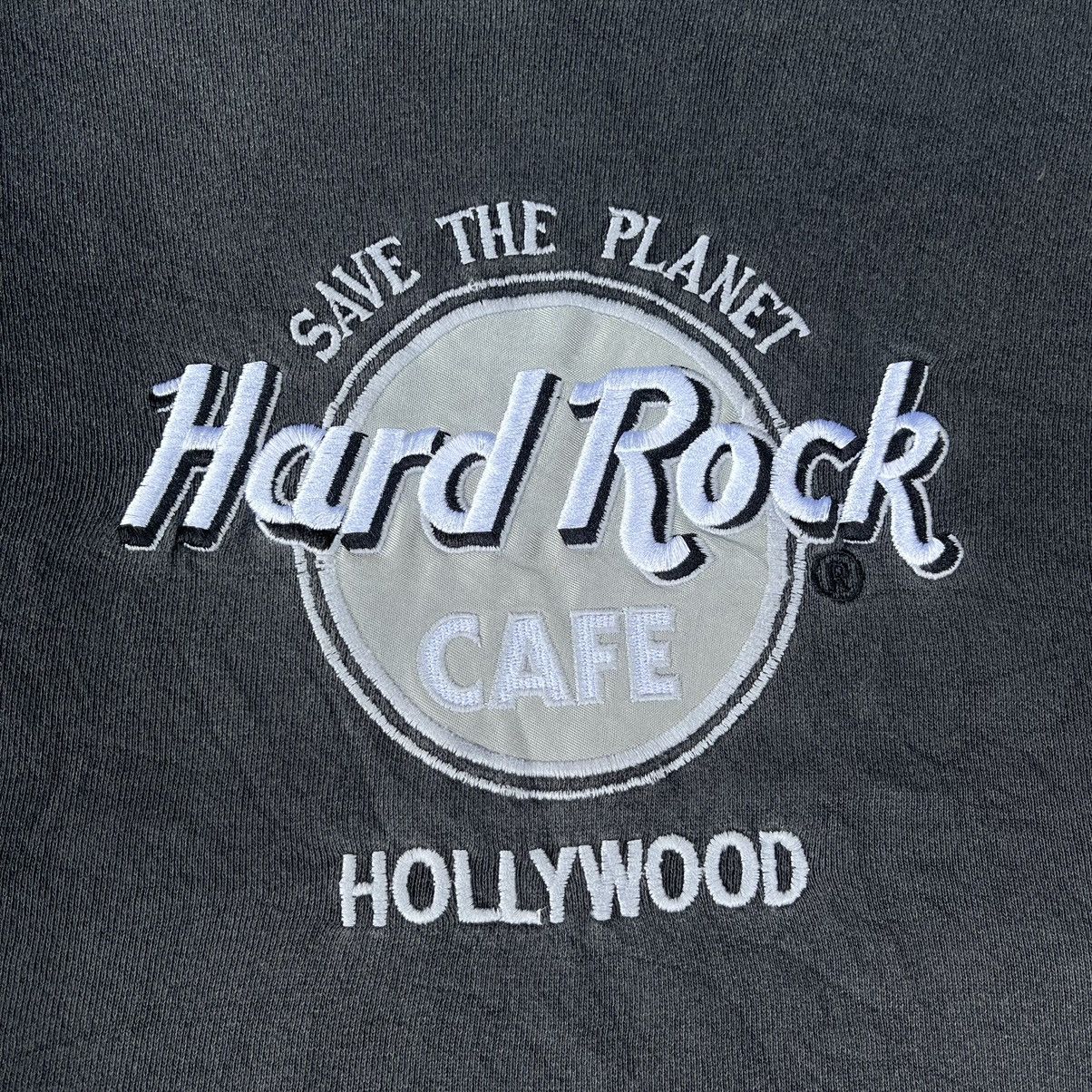Hard Rock Cafe Vintage 1990s Hard Rock Cafe Hollywood Sweatshirt Size US S / EU 44-46 / 1 - 3 Thumbnail