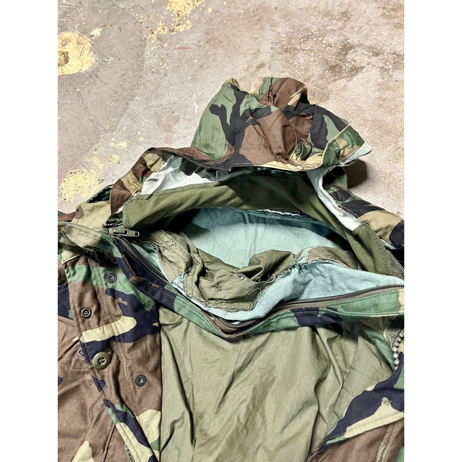 Other USGI US Army M-65 Woodland Field Jacket Cold Weather Small Size US S / EU 44-46 / 1 - 7 Thumbnail