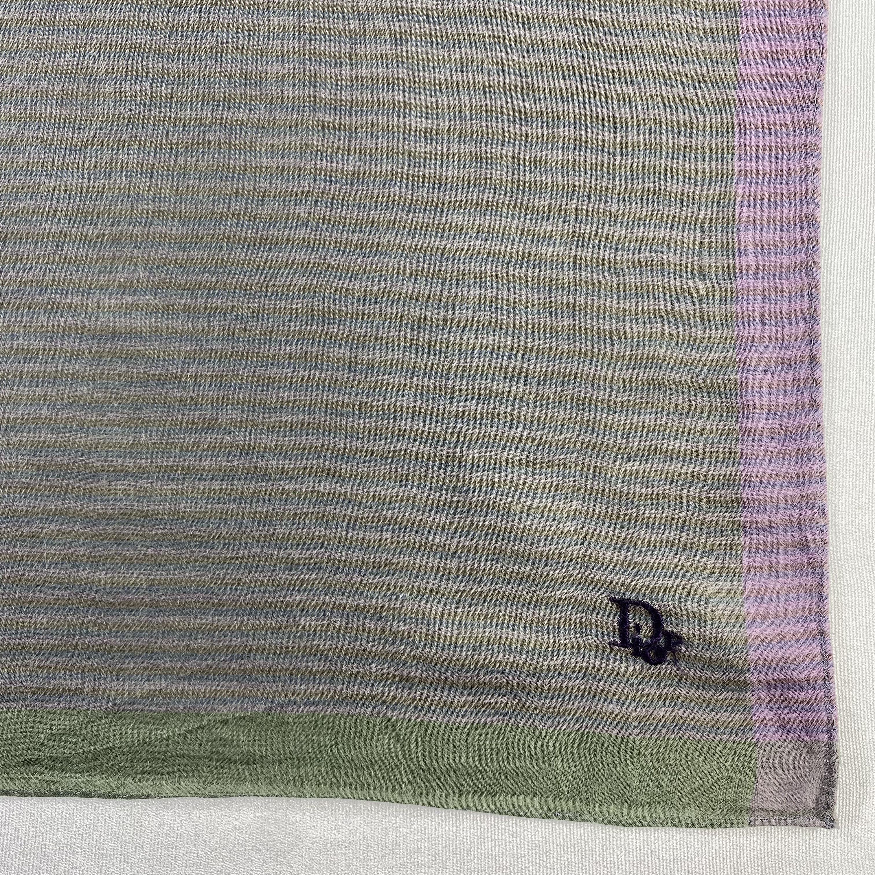 Vintage Dior Bandana/ Handkerchief / Neckerchief-P1803 Size ONE SIZE - 3 Thumbnail