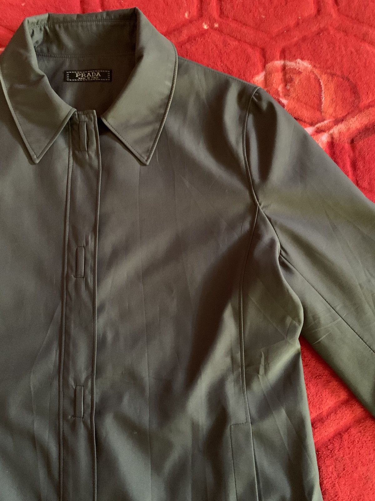 Prada × Vintage Prada Vintage Jacket Fodera Lining Doublure Size M / US 6-8 / IT 42-44 - 12 Thumbnail